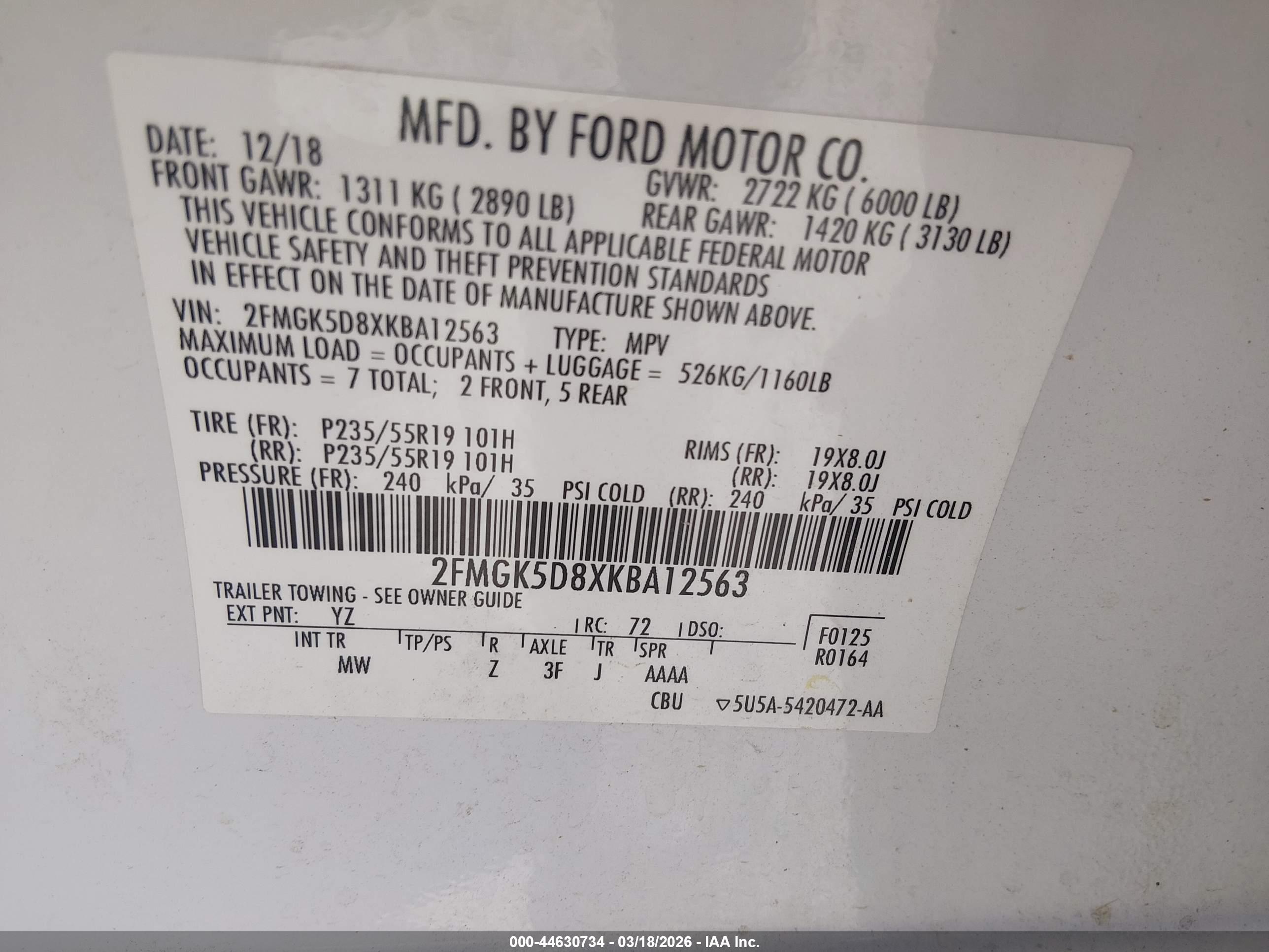 FORD FLEX image 9