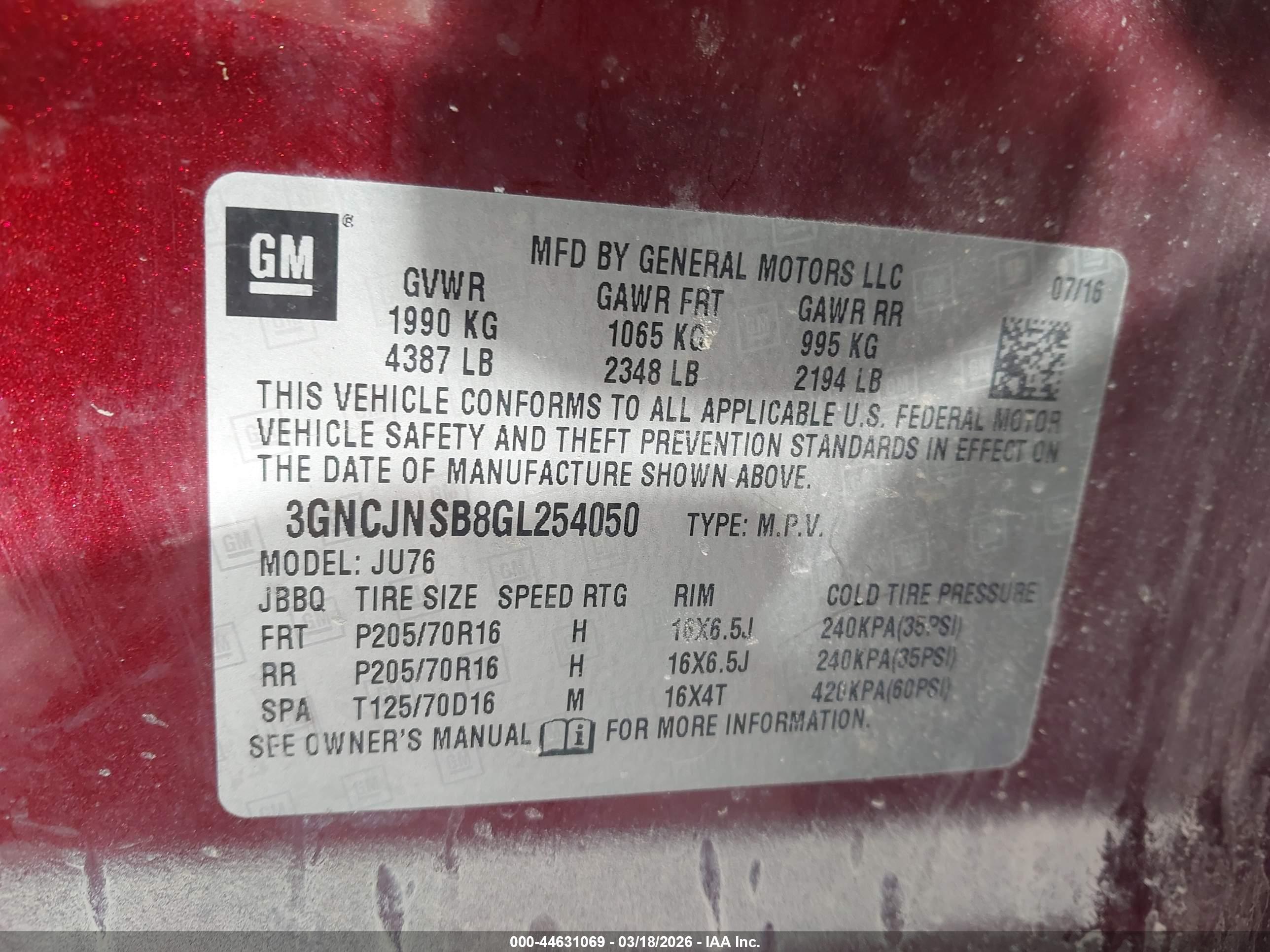 CHEVROLET TRAX image 9