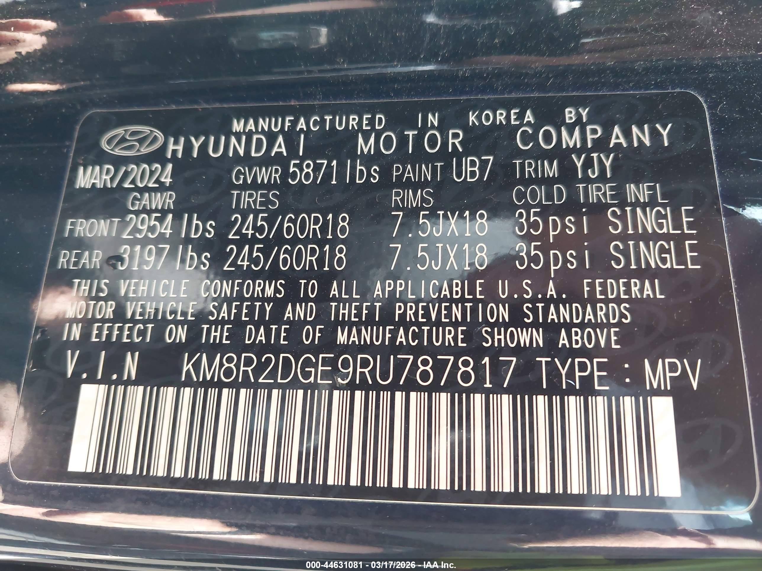 HYUNDAI PALISADE image 9