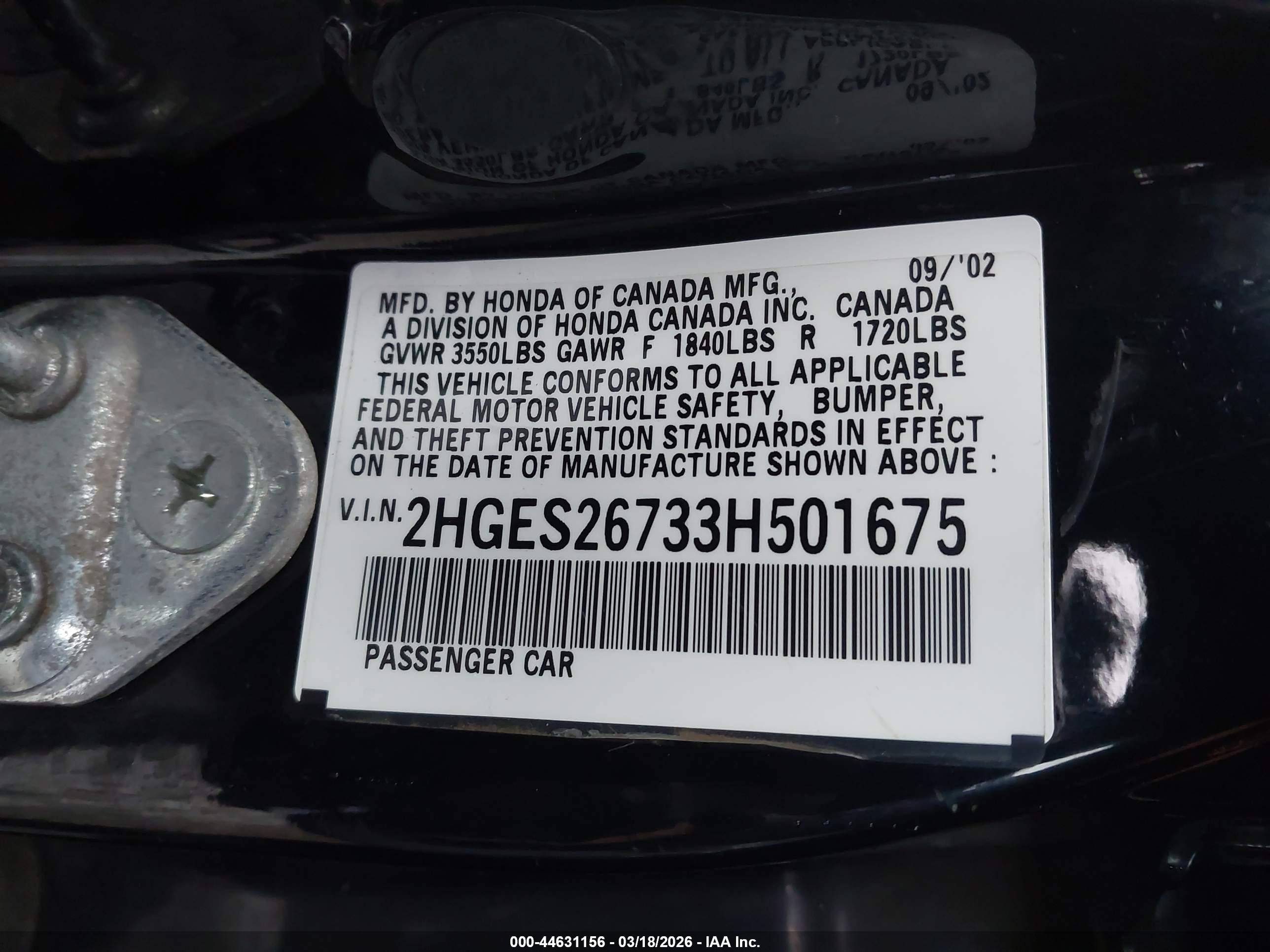 HONDA CIVIC image 9