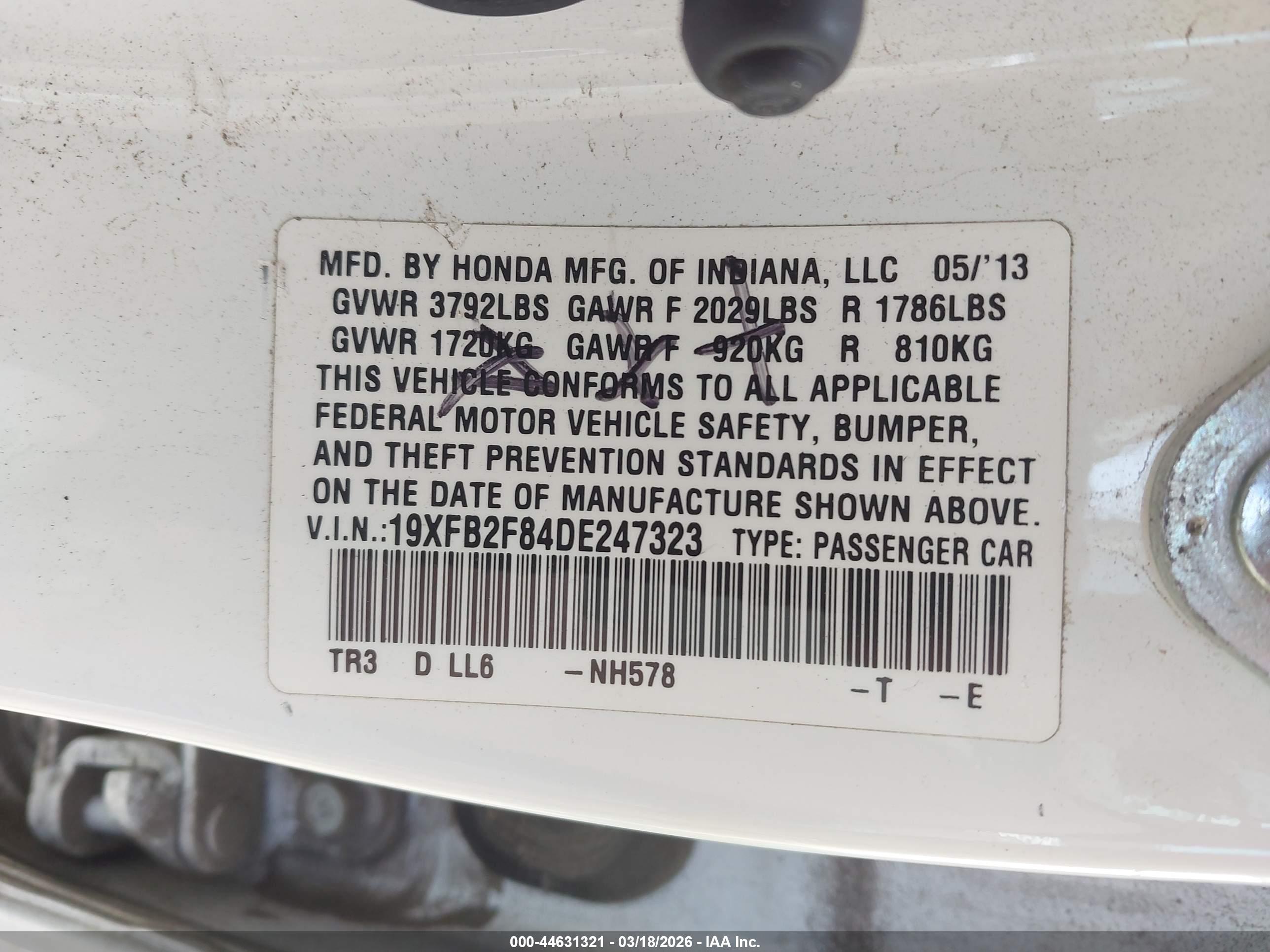 HONDA CIVIC image 9