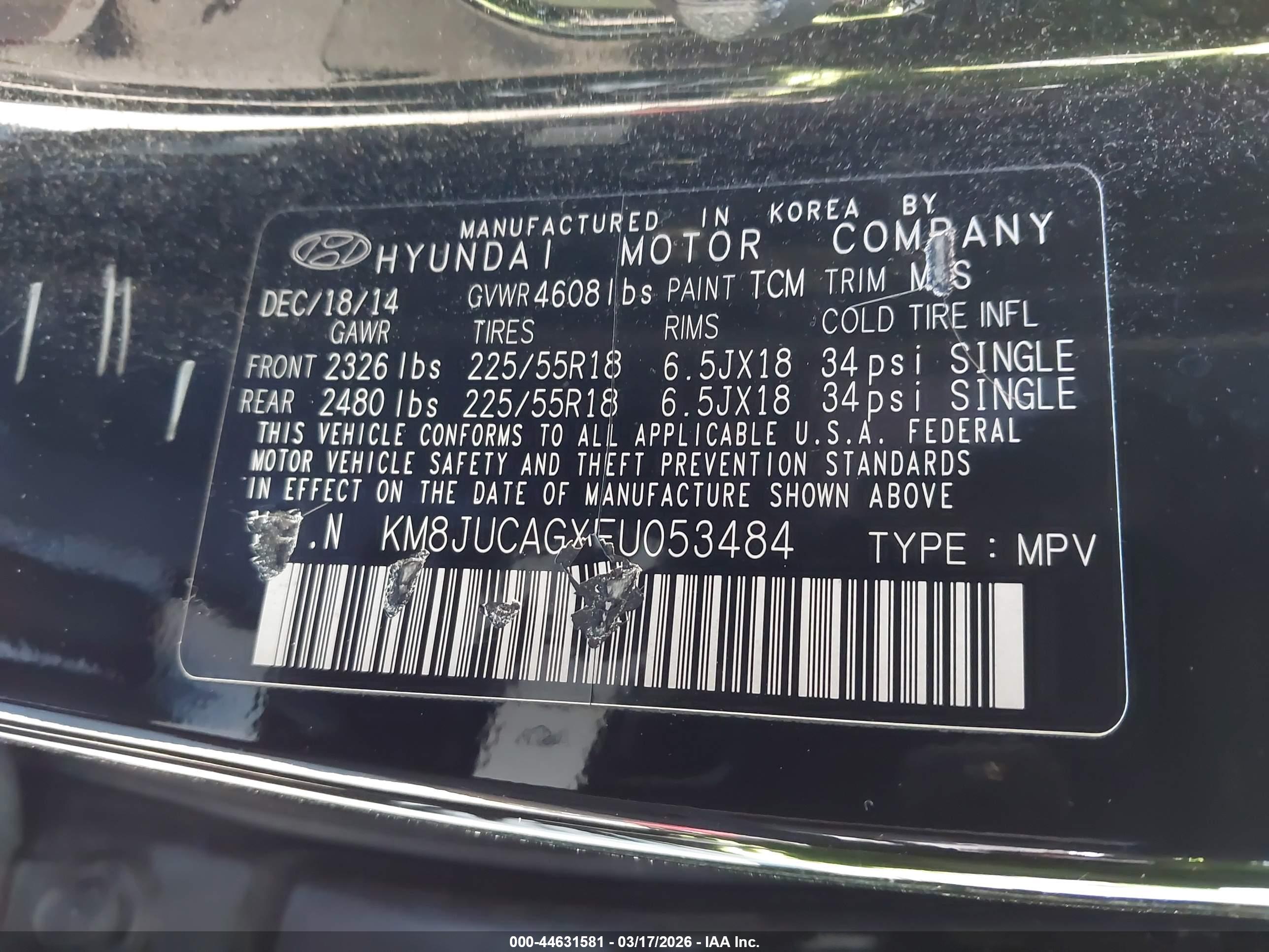 HYUNDAI TUCSON image 9