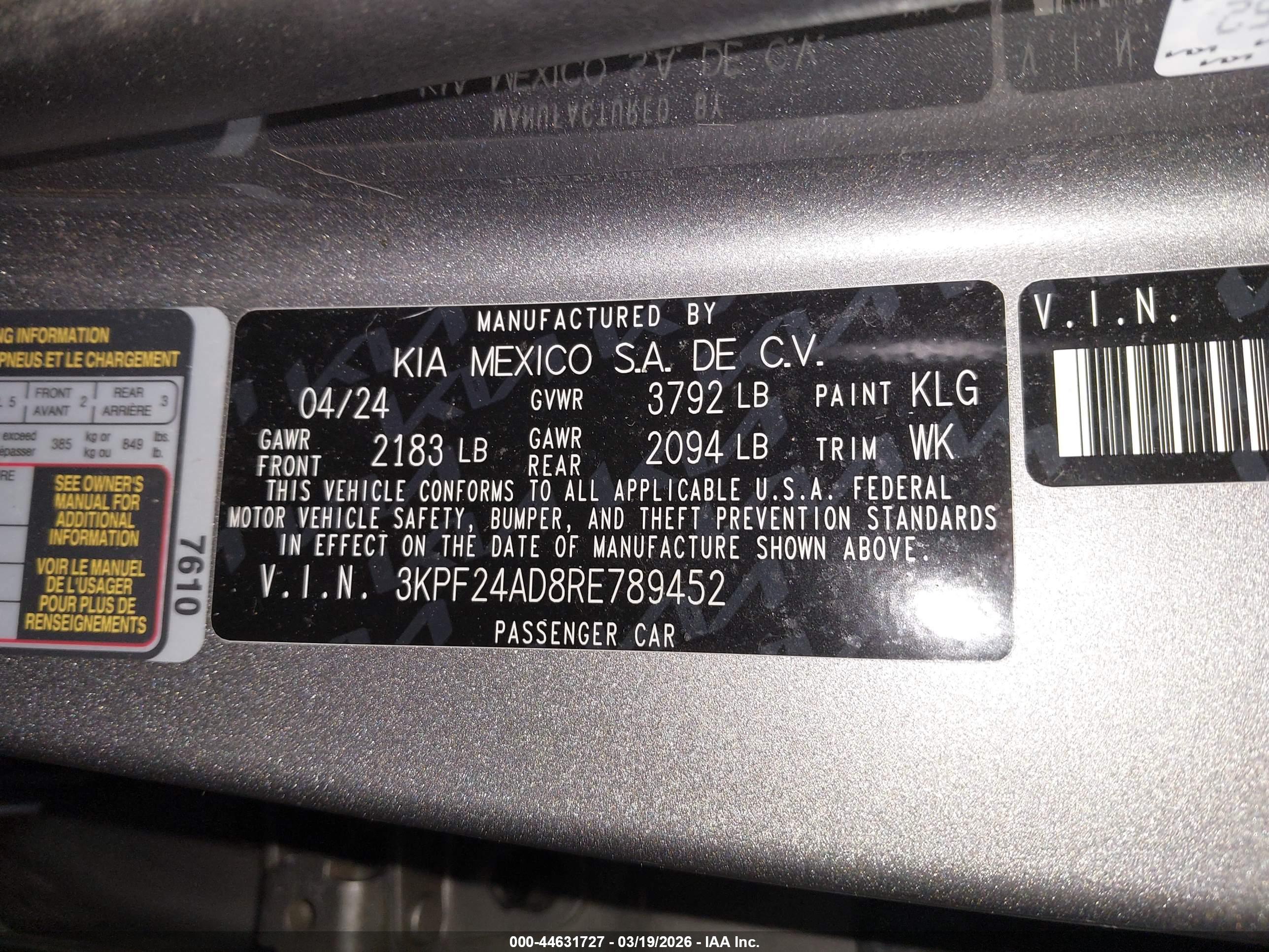 KIA FORTE image 9