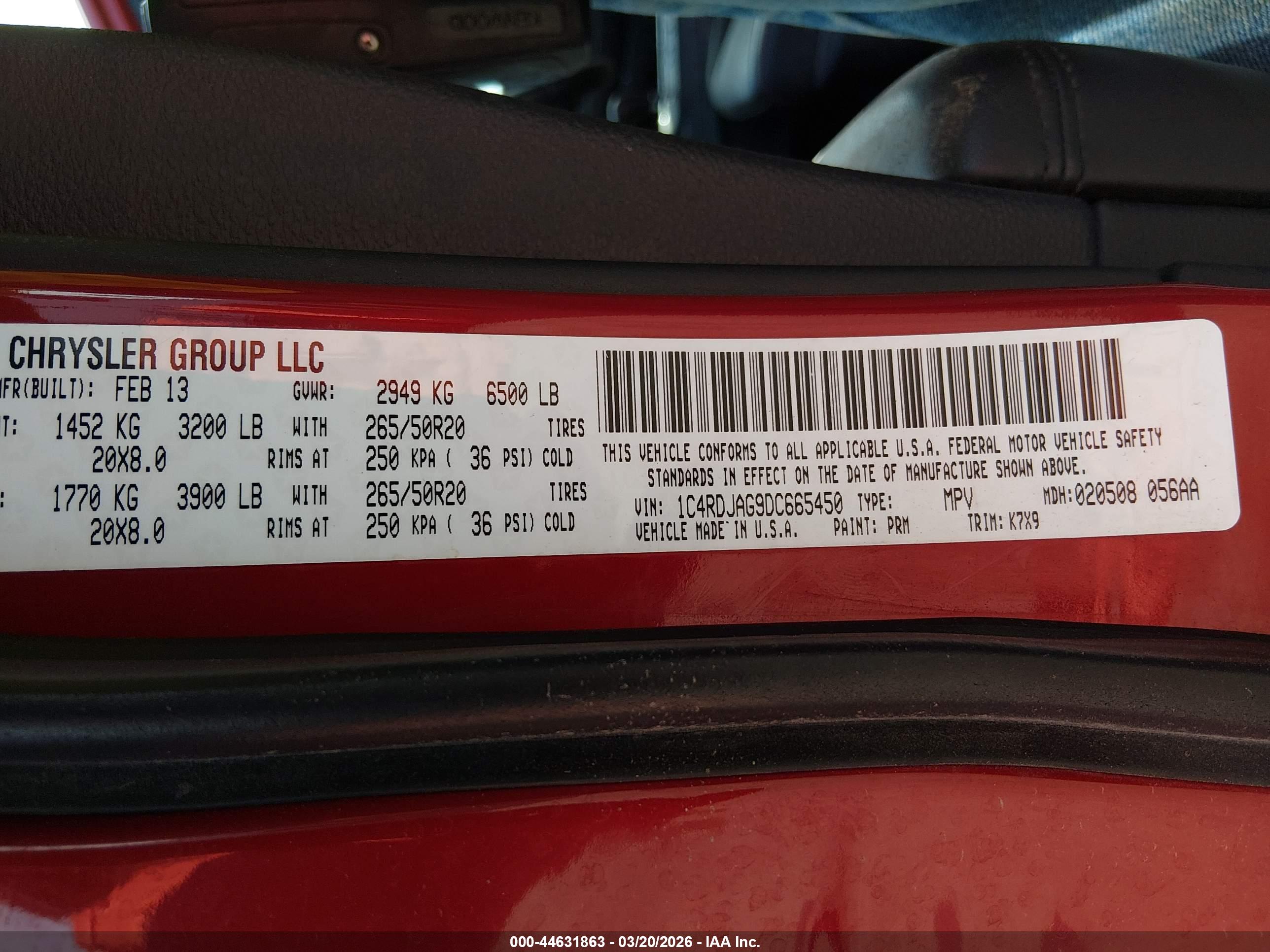 DODGE DURANGO image 9