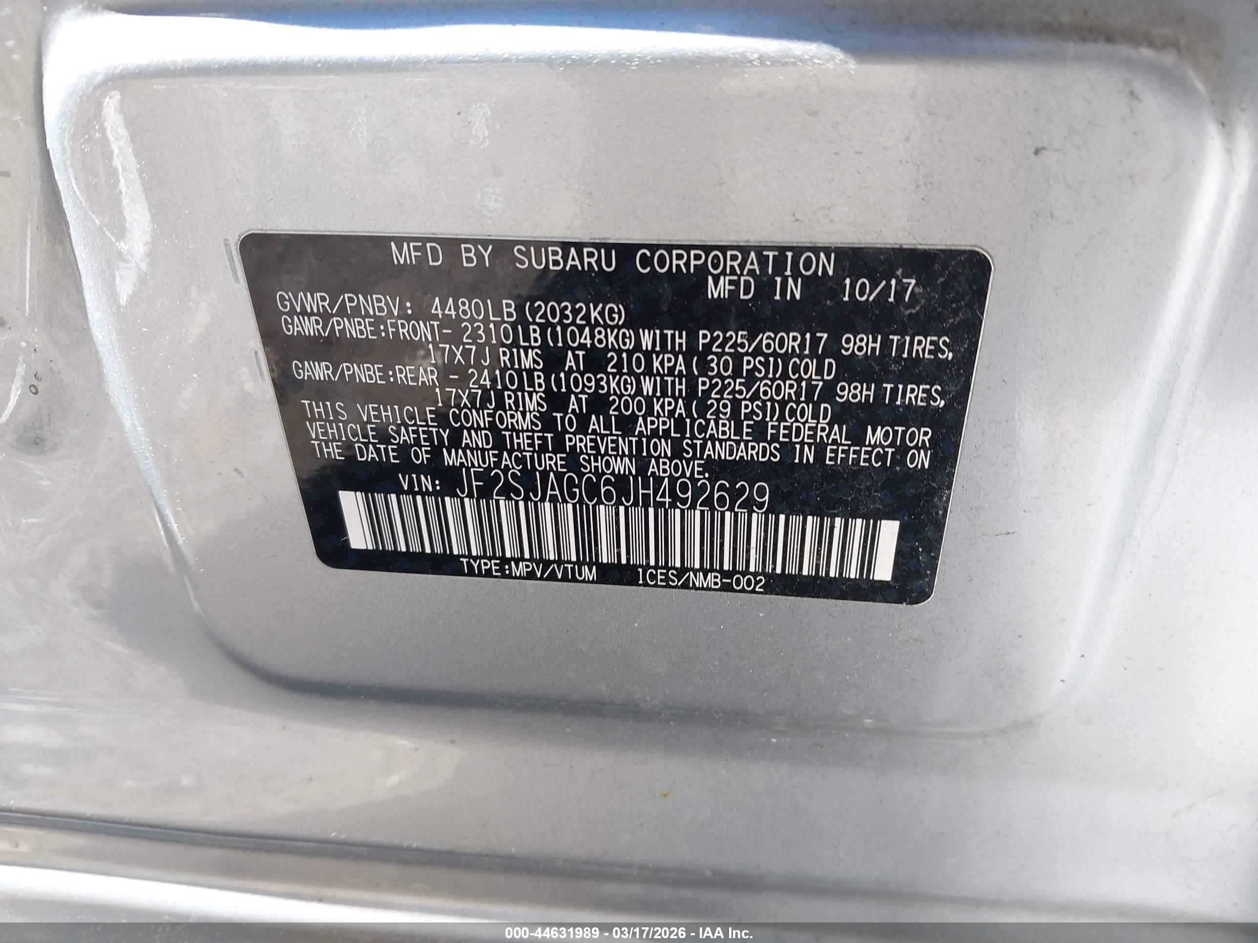 SUBARU FORESTER image 9