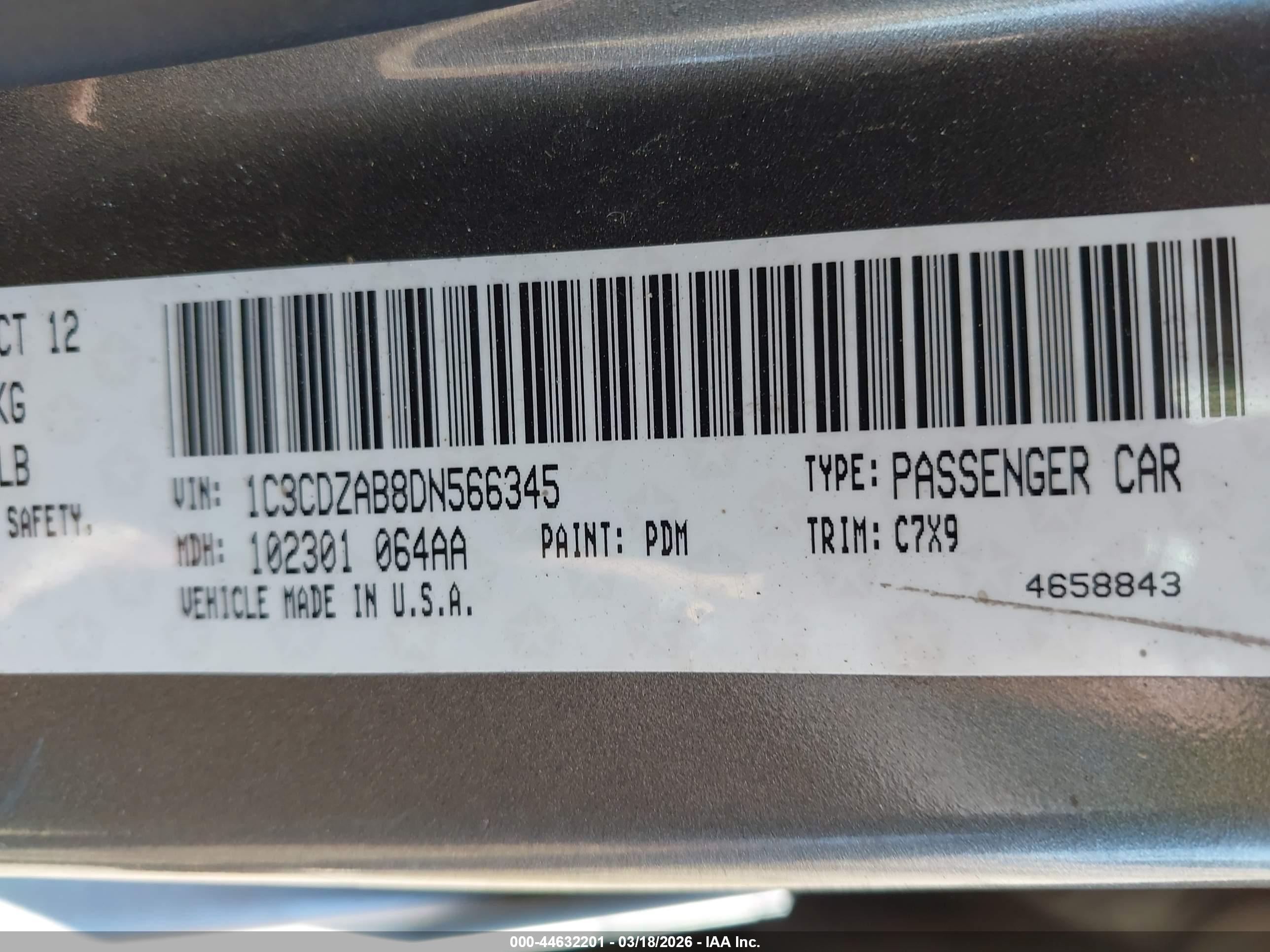 DODGE AVENGER image 9
