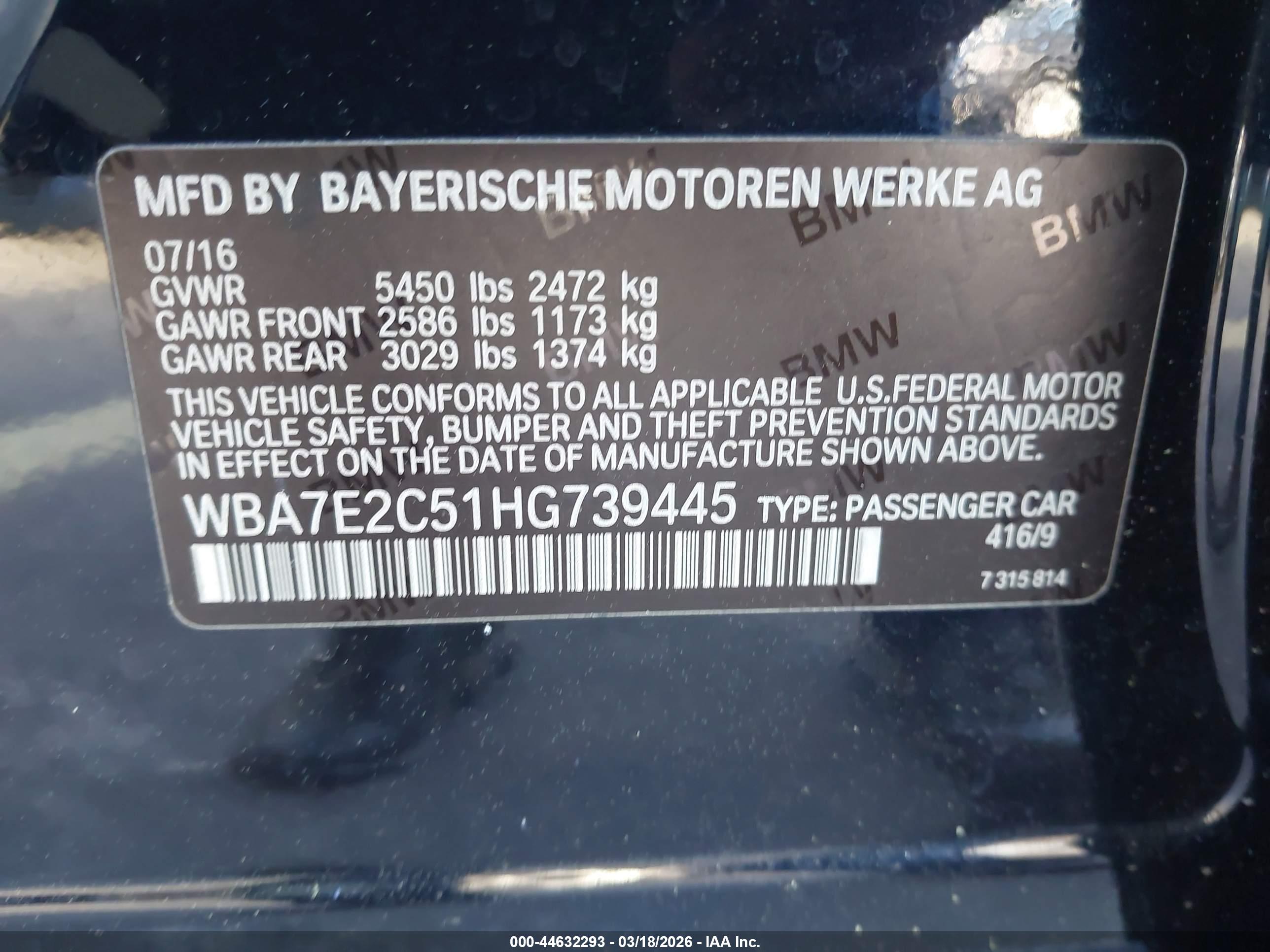 BMW 740I image 9