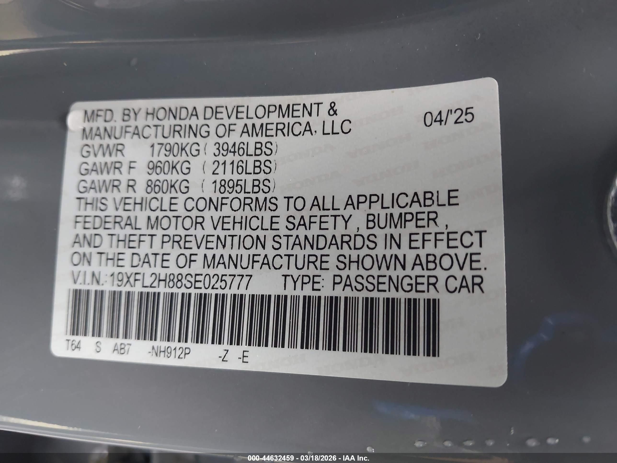HONDA CIVIC image 9