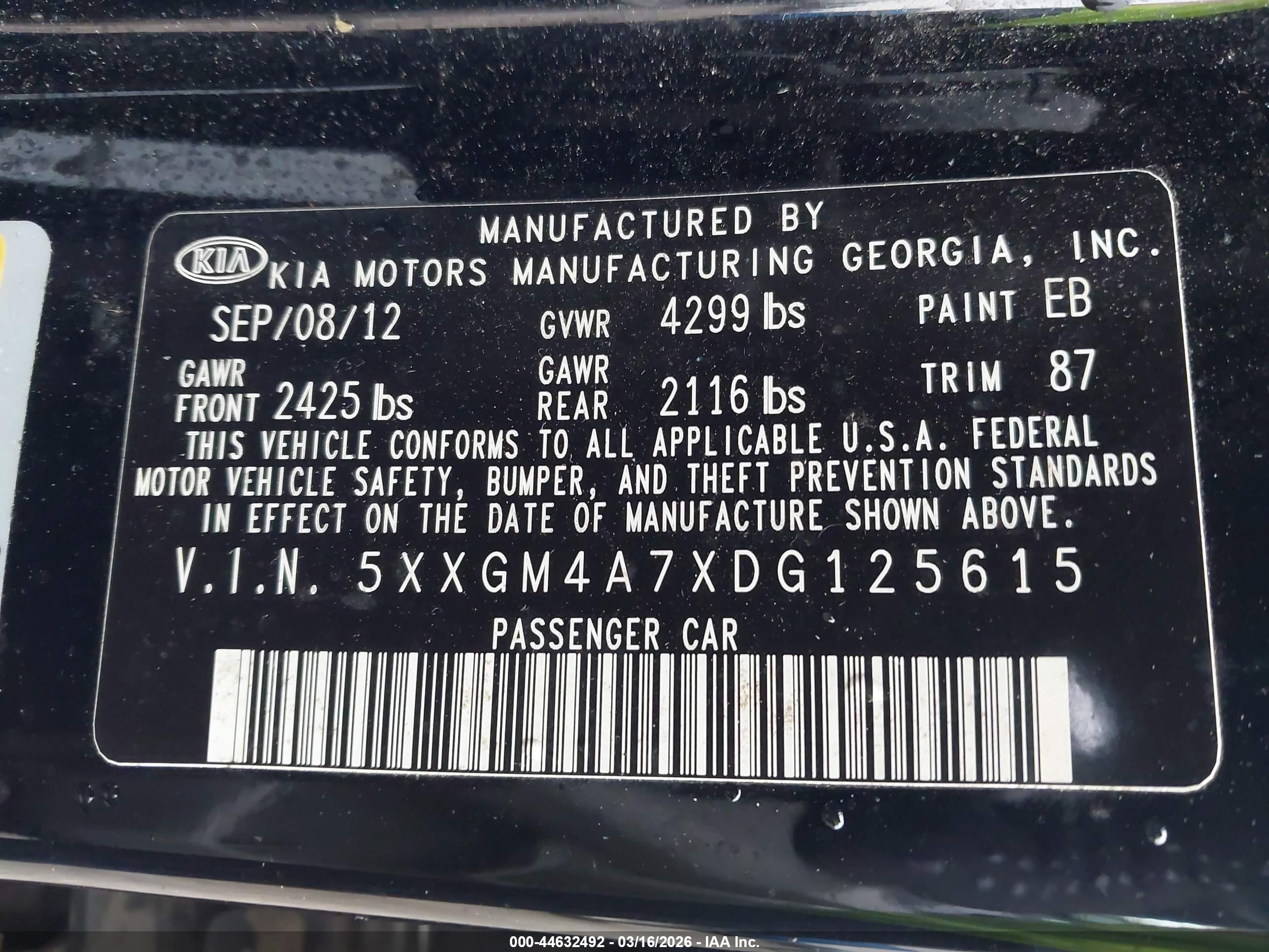 KIA OPTIMA image 9
