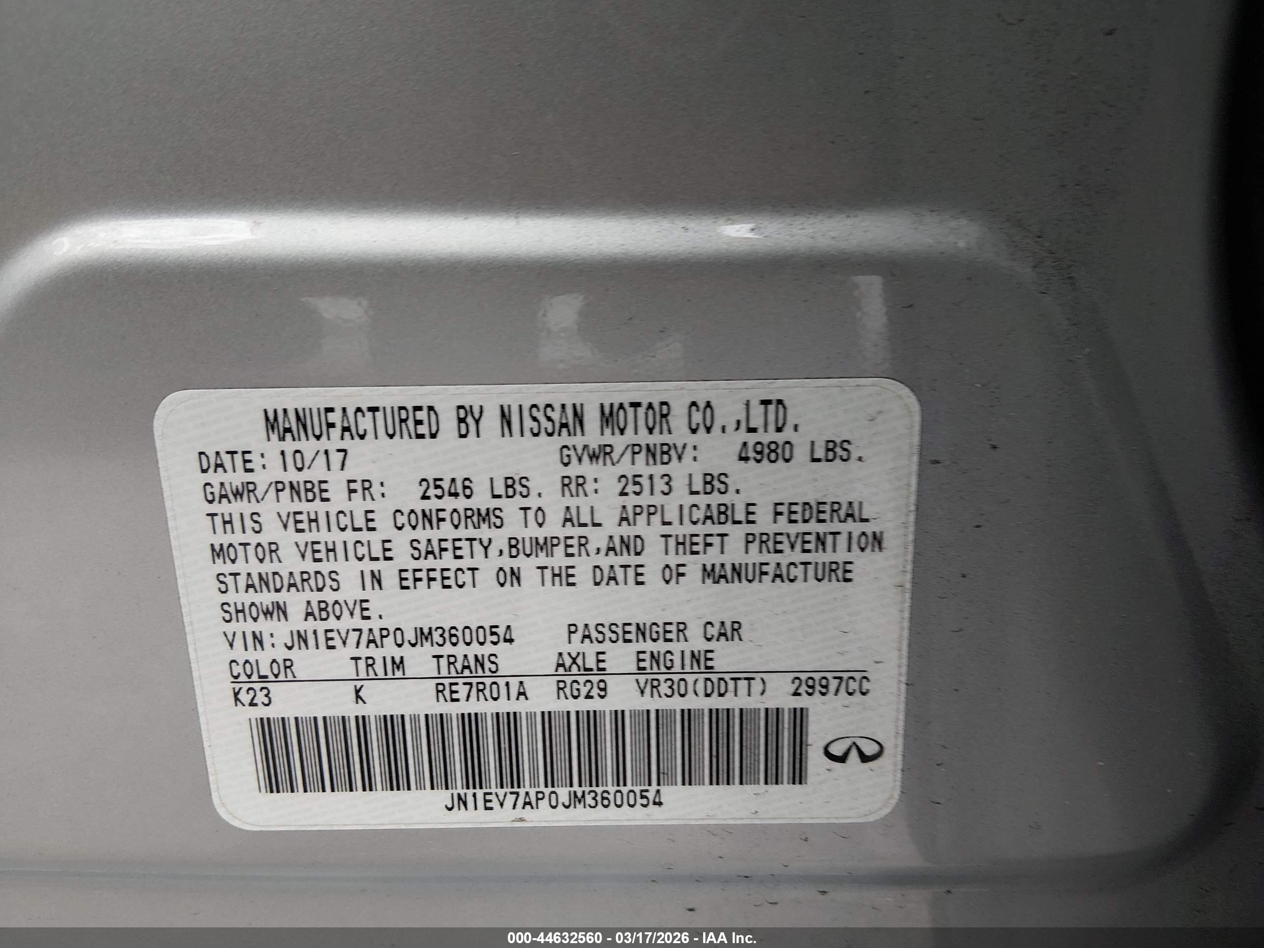 INFINITI Q50 image 9