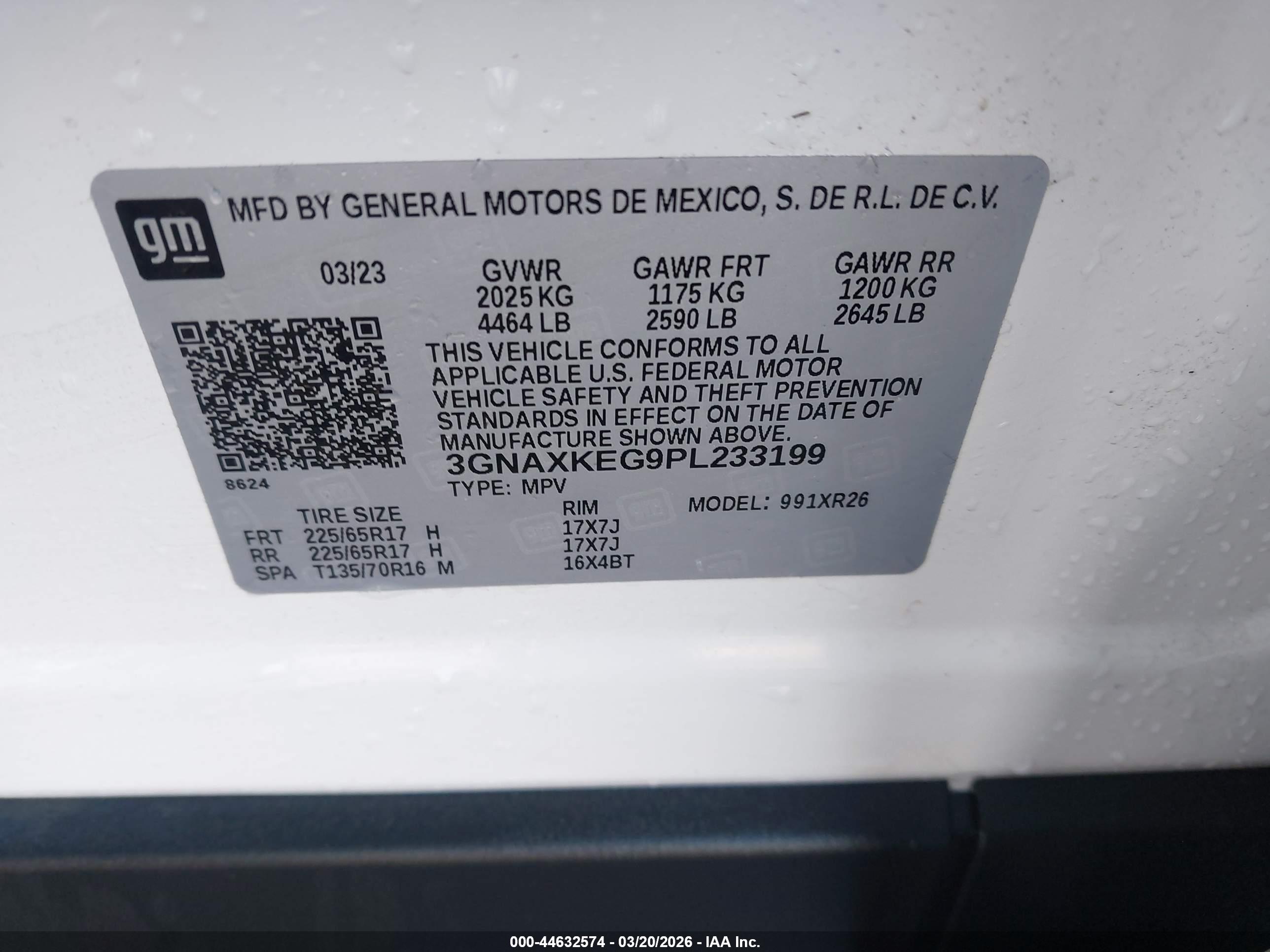 CHEVROLET EQUINOX image 9