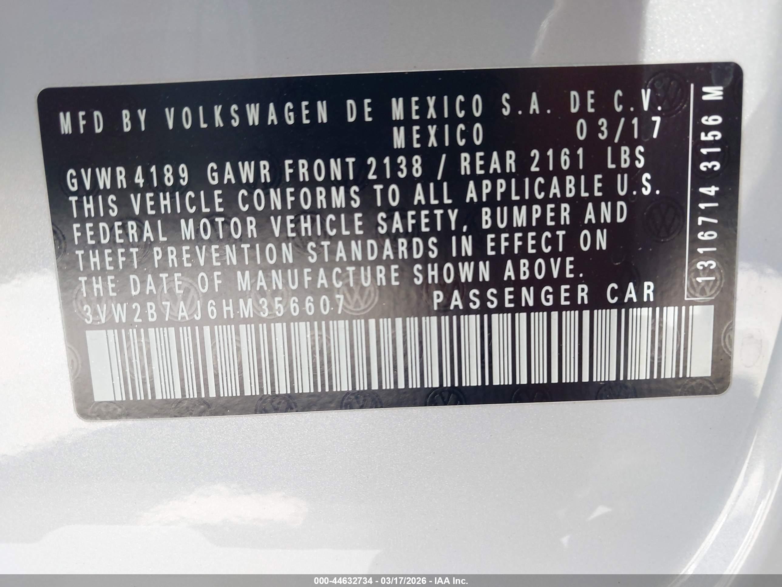 VOLKSWAGEN JETTA image 9