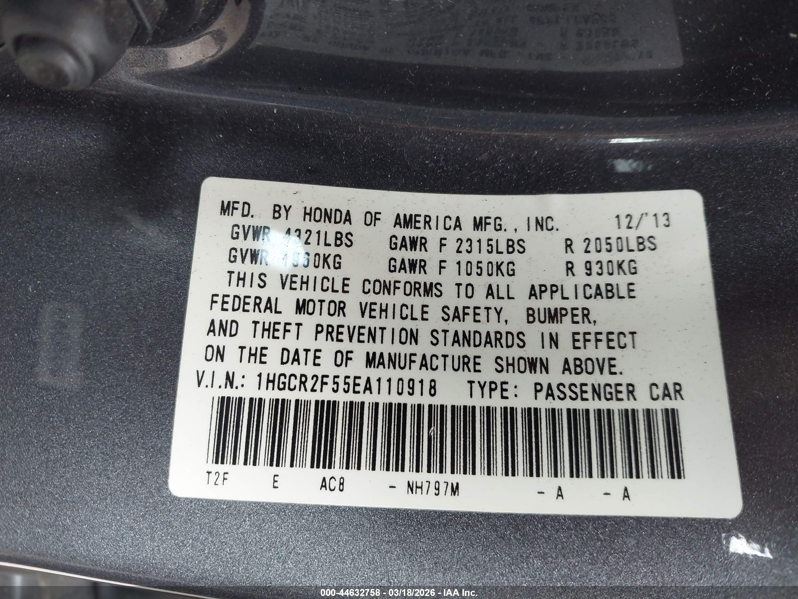 HONDA ACCORD image 9