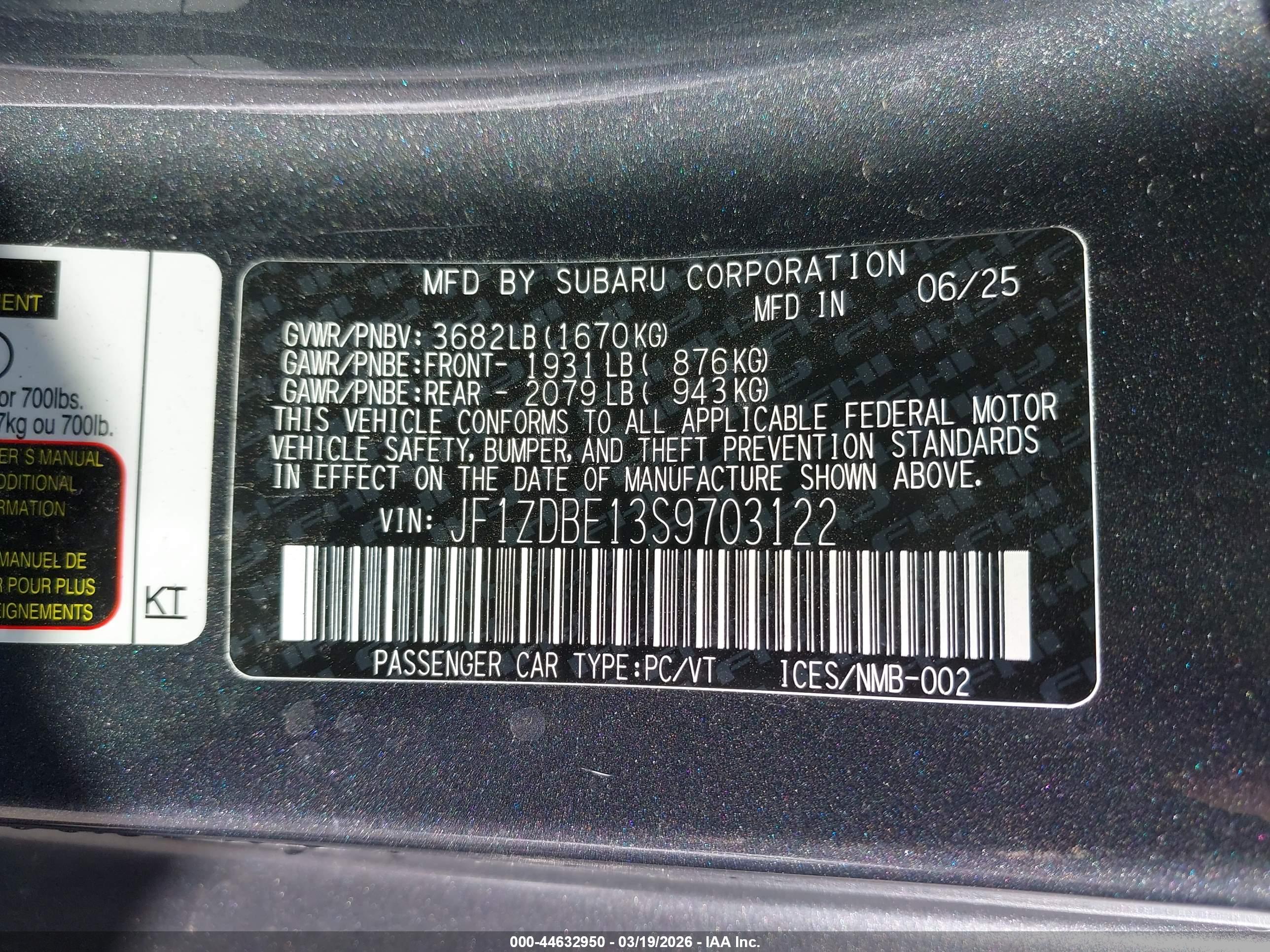 SUBARU BRZ image 9