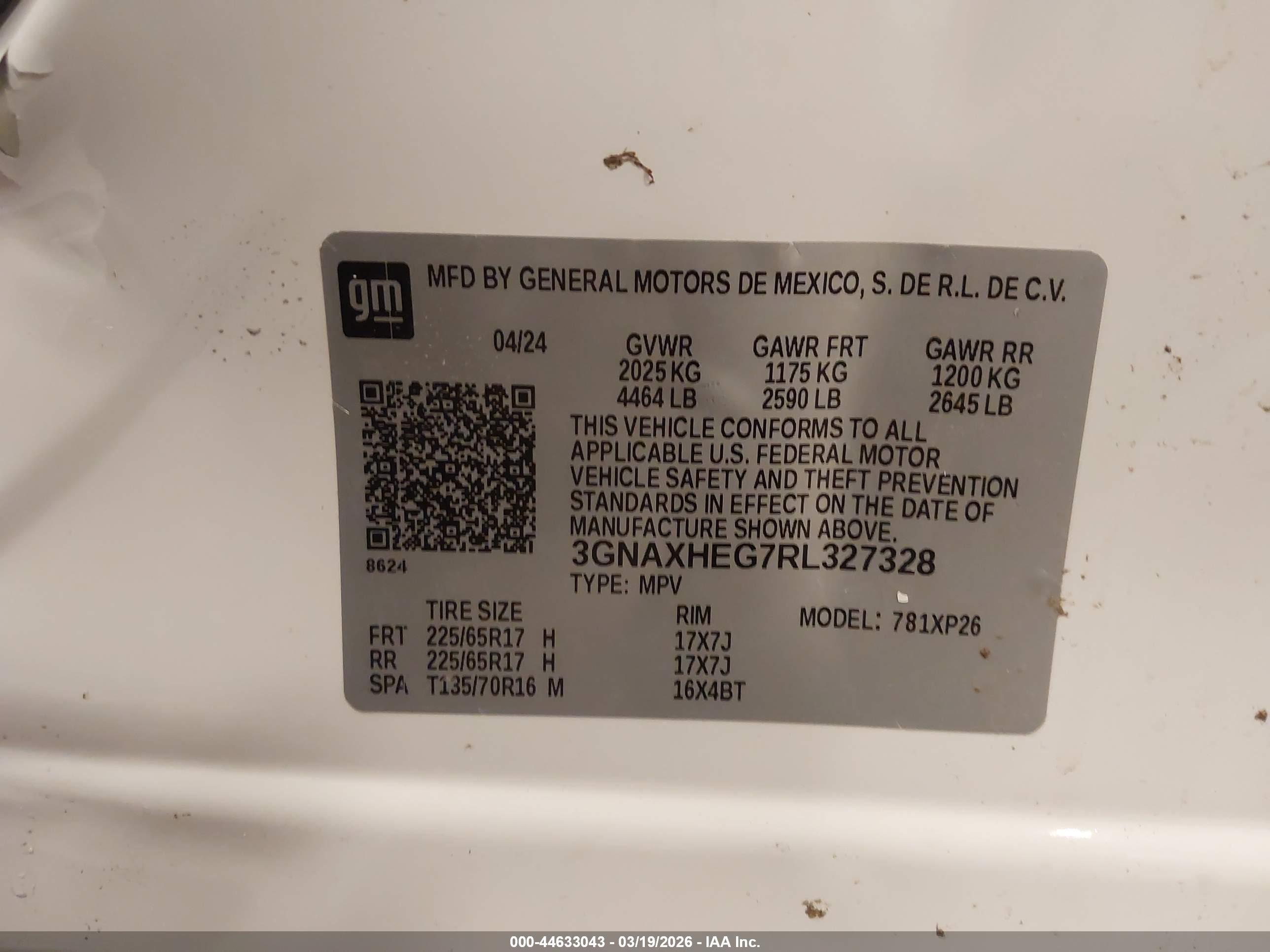 CHEVROLET EQUINOX image 9