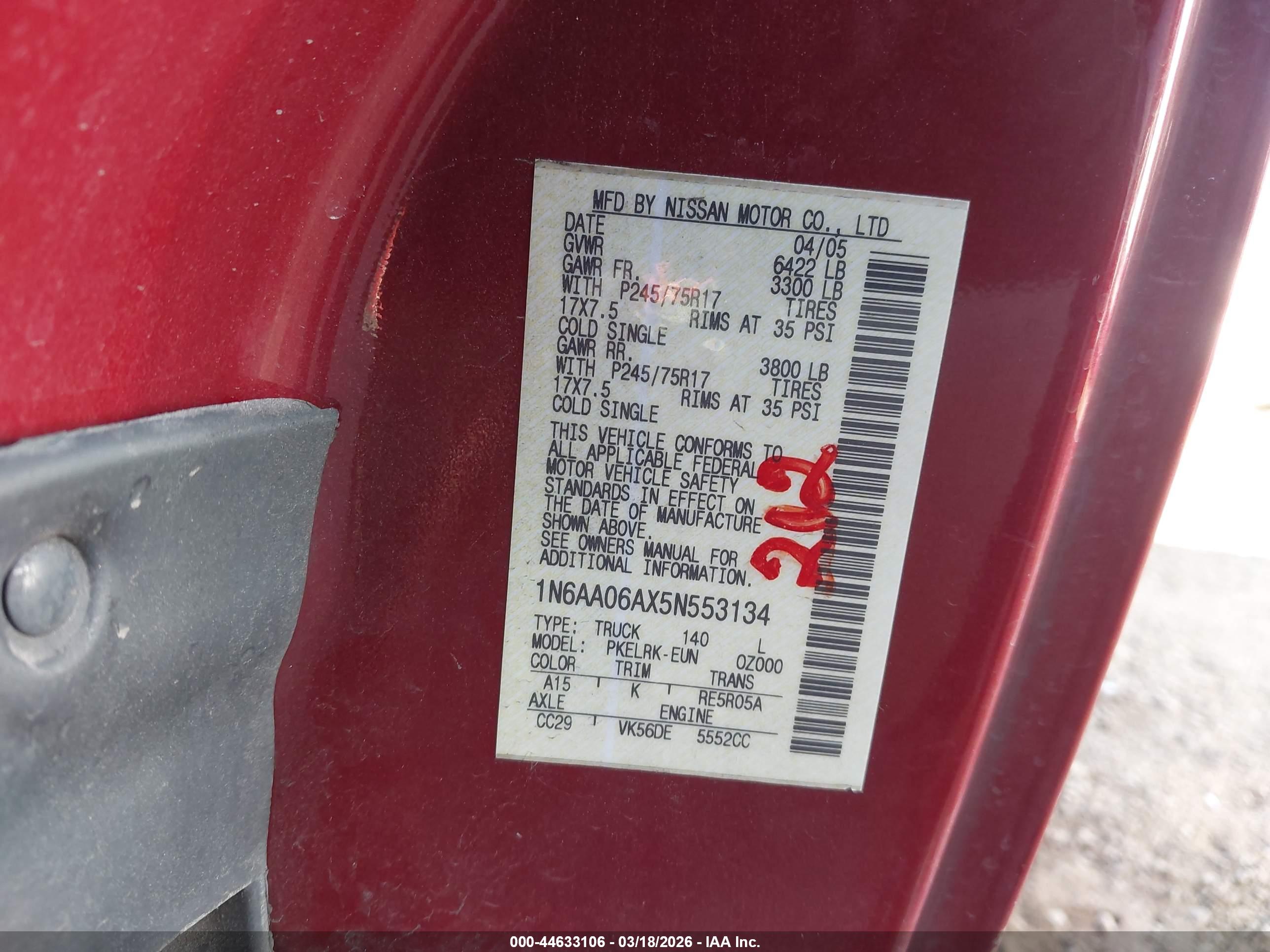 NISSAN TITAN image 9