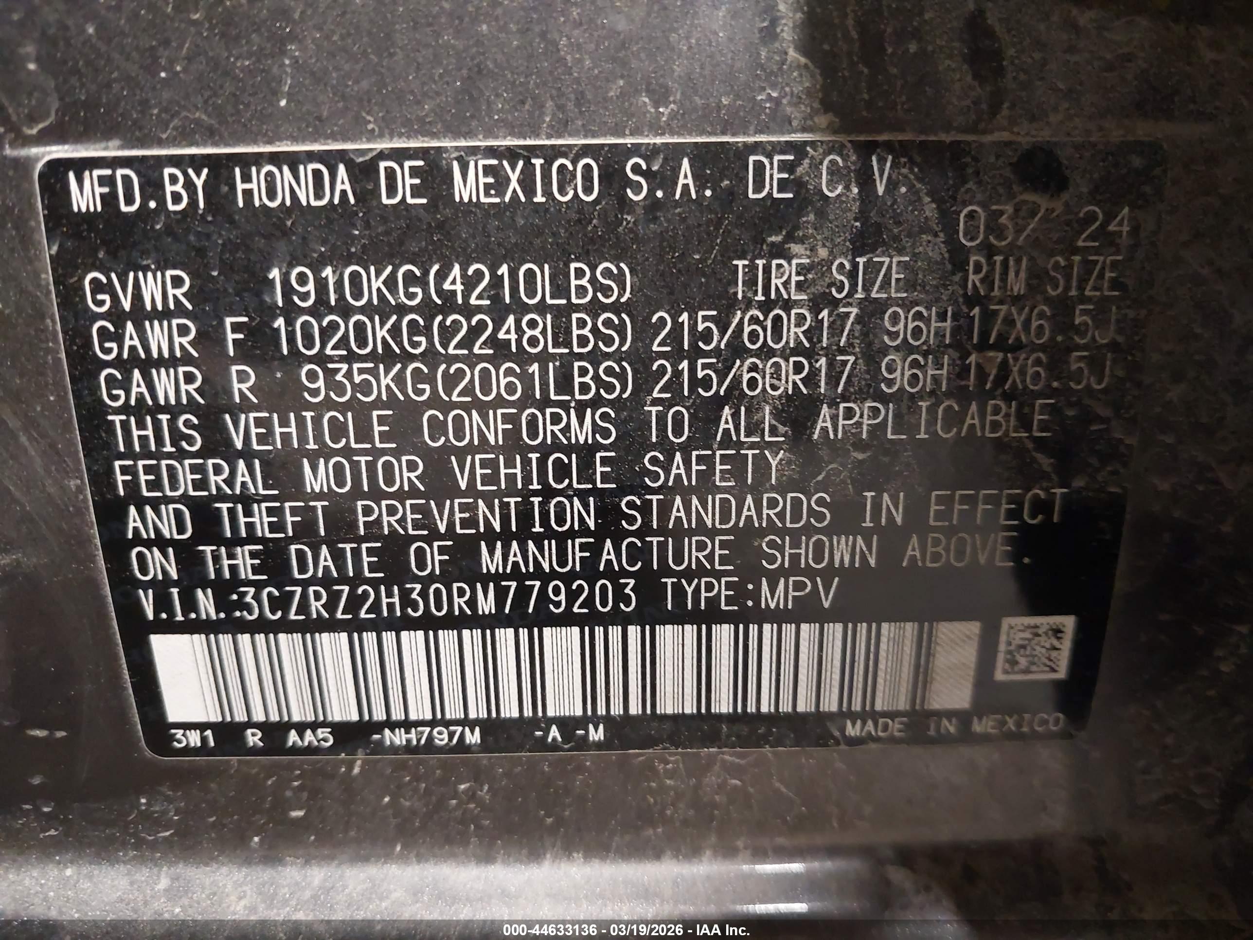 HONDA HR-V image 9