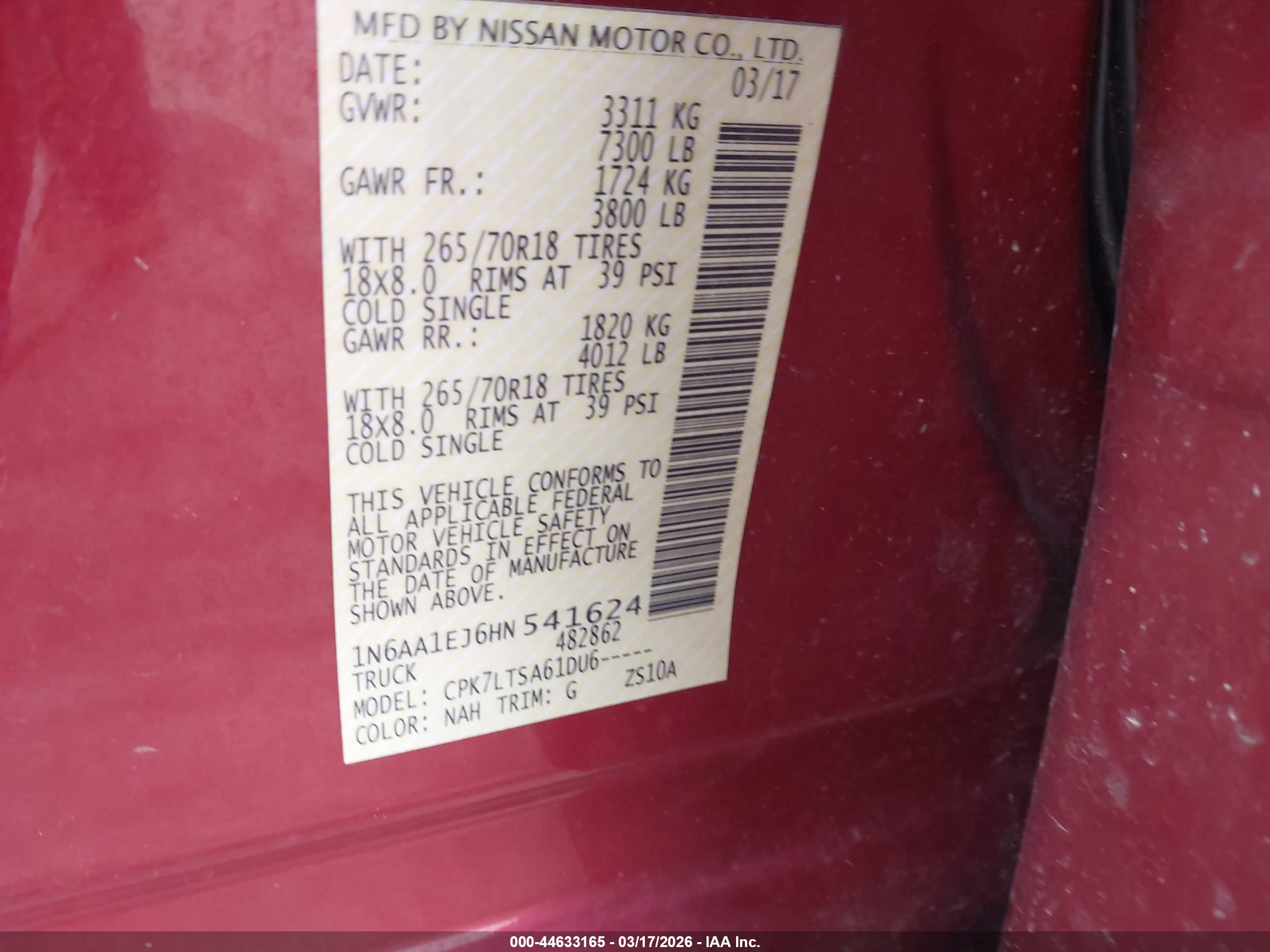 NISSAN TITAN image 9