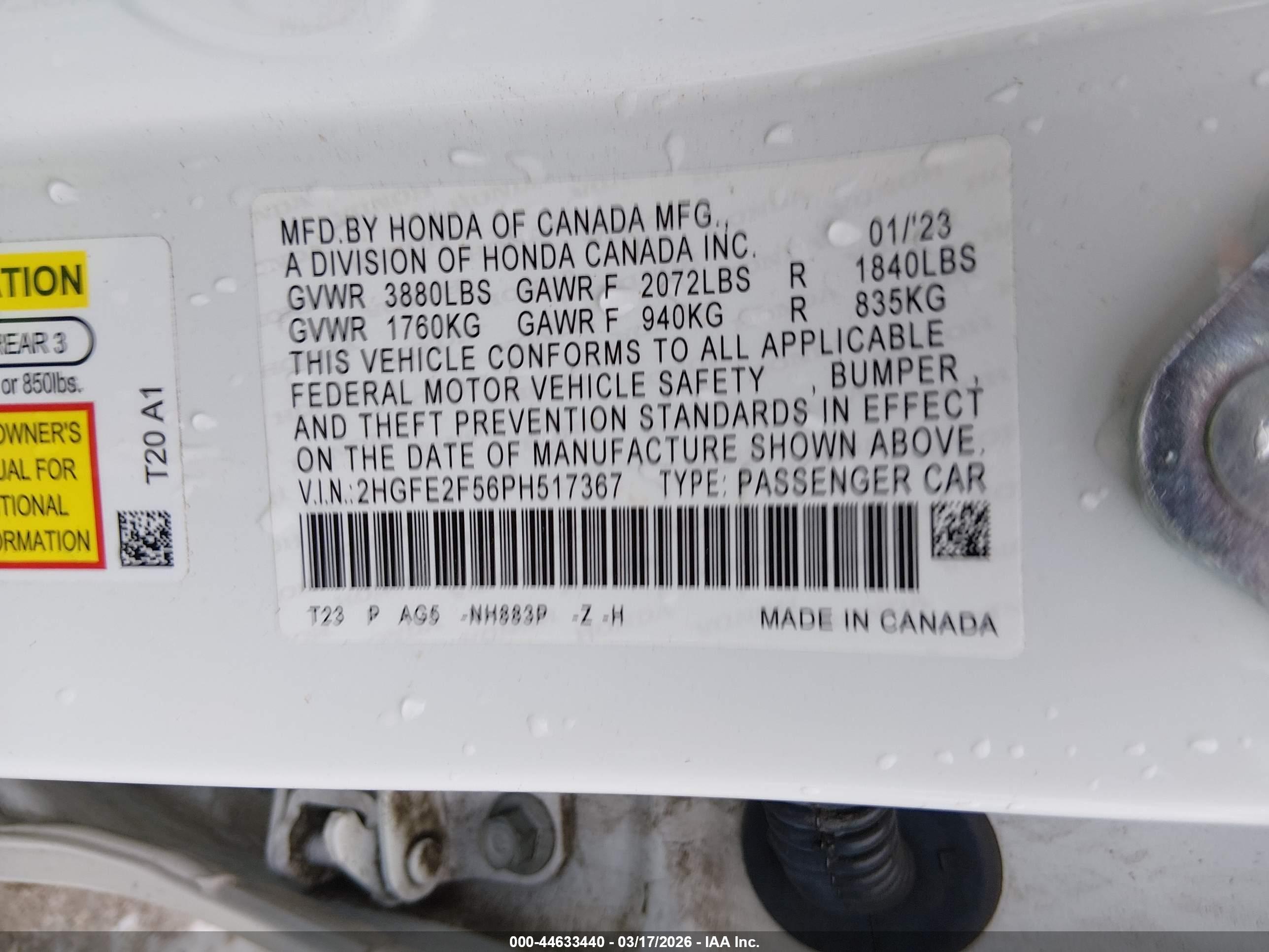 HONDA CIVIC image 9