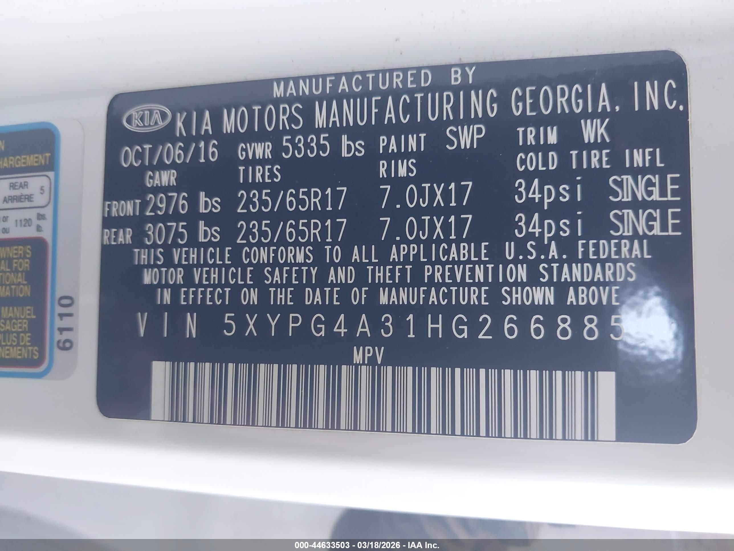 KIA SORENTO image 9