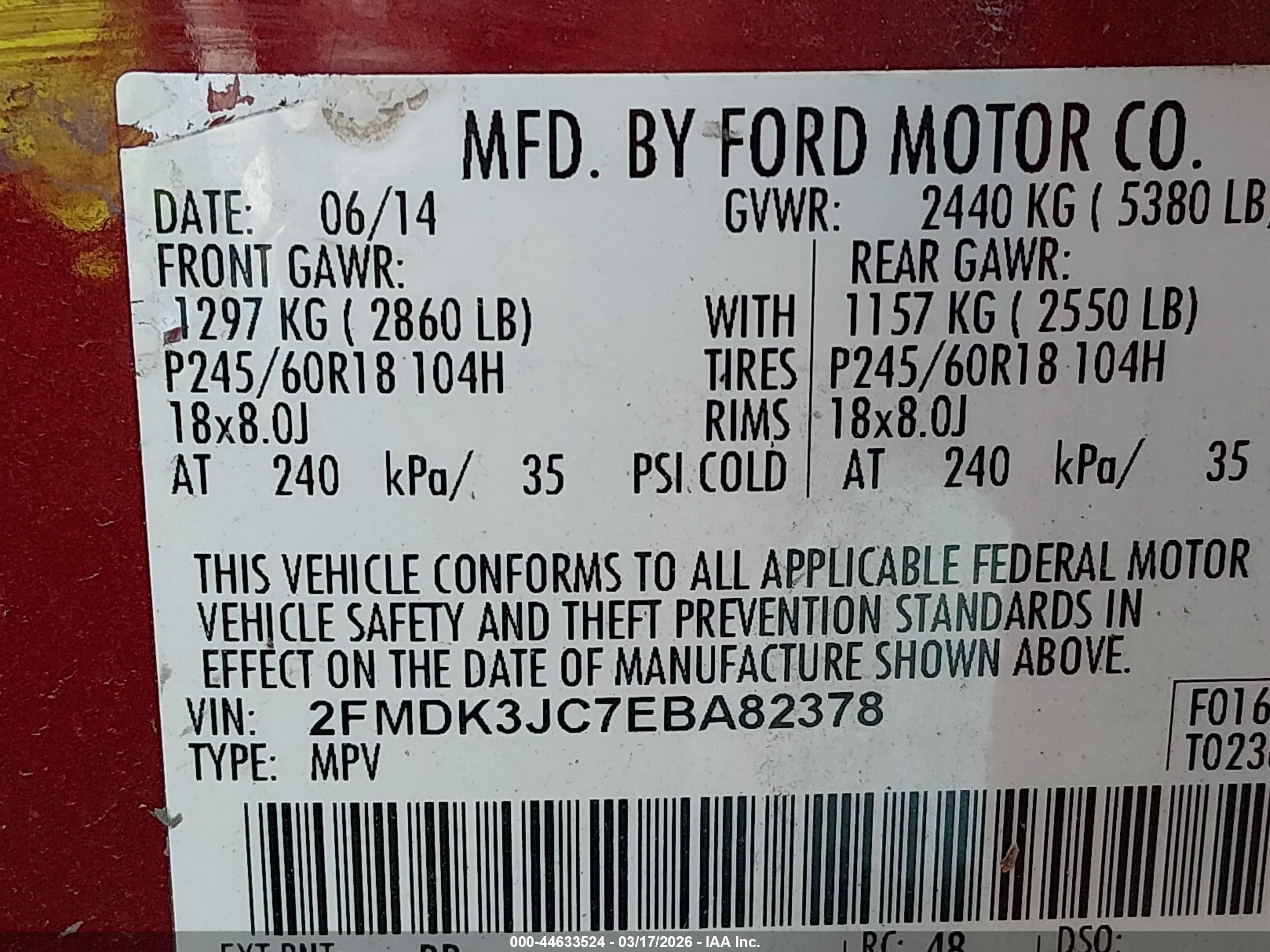 FORD EDGE image 9