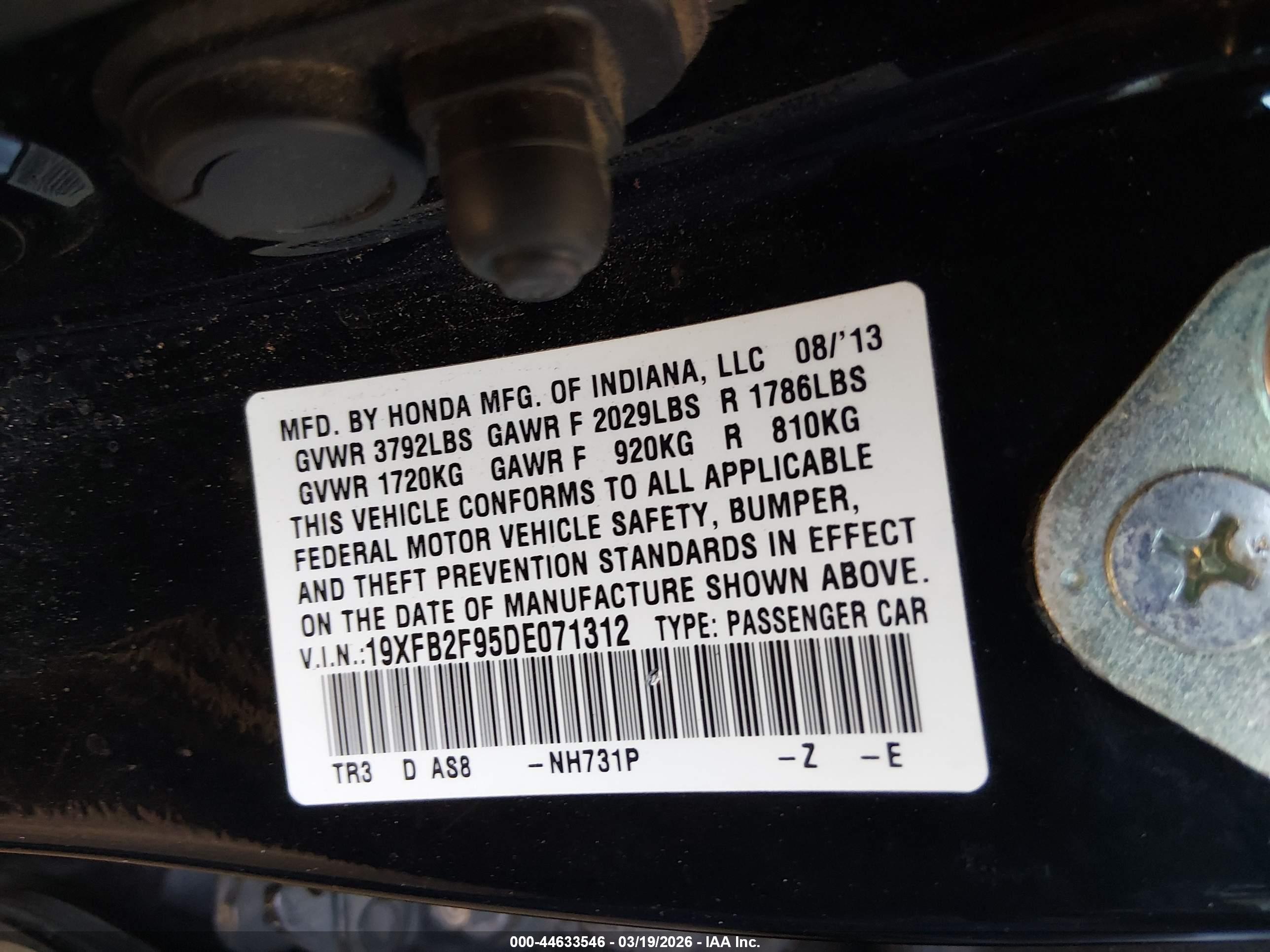 HONDA CIVIC image 9