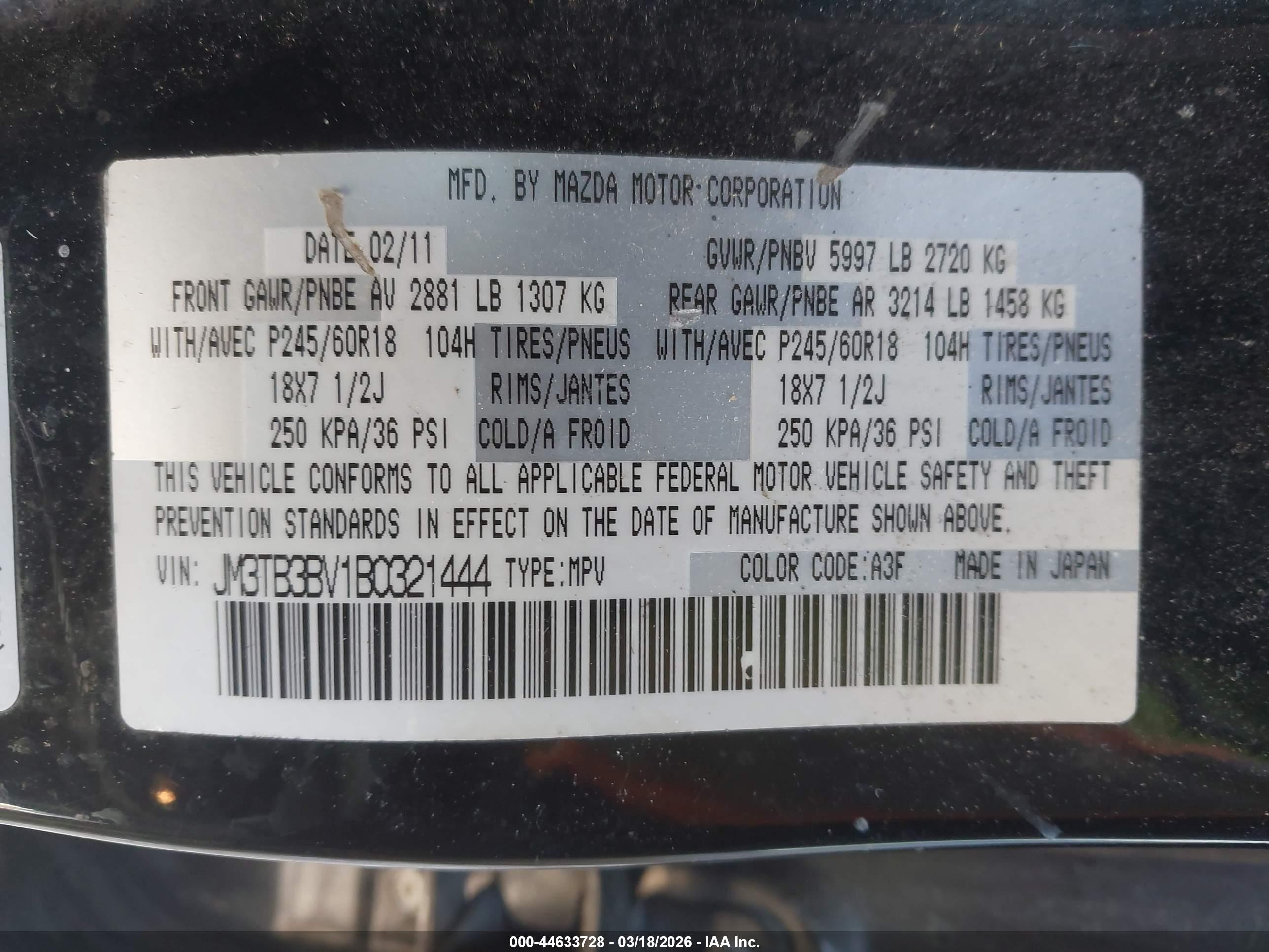 MAZDA CX-9 image 9
