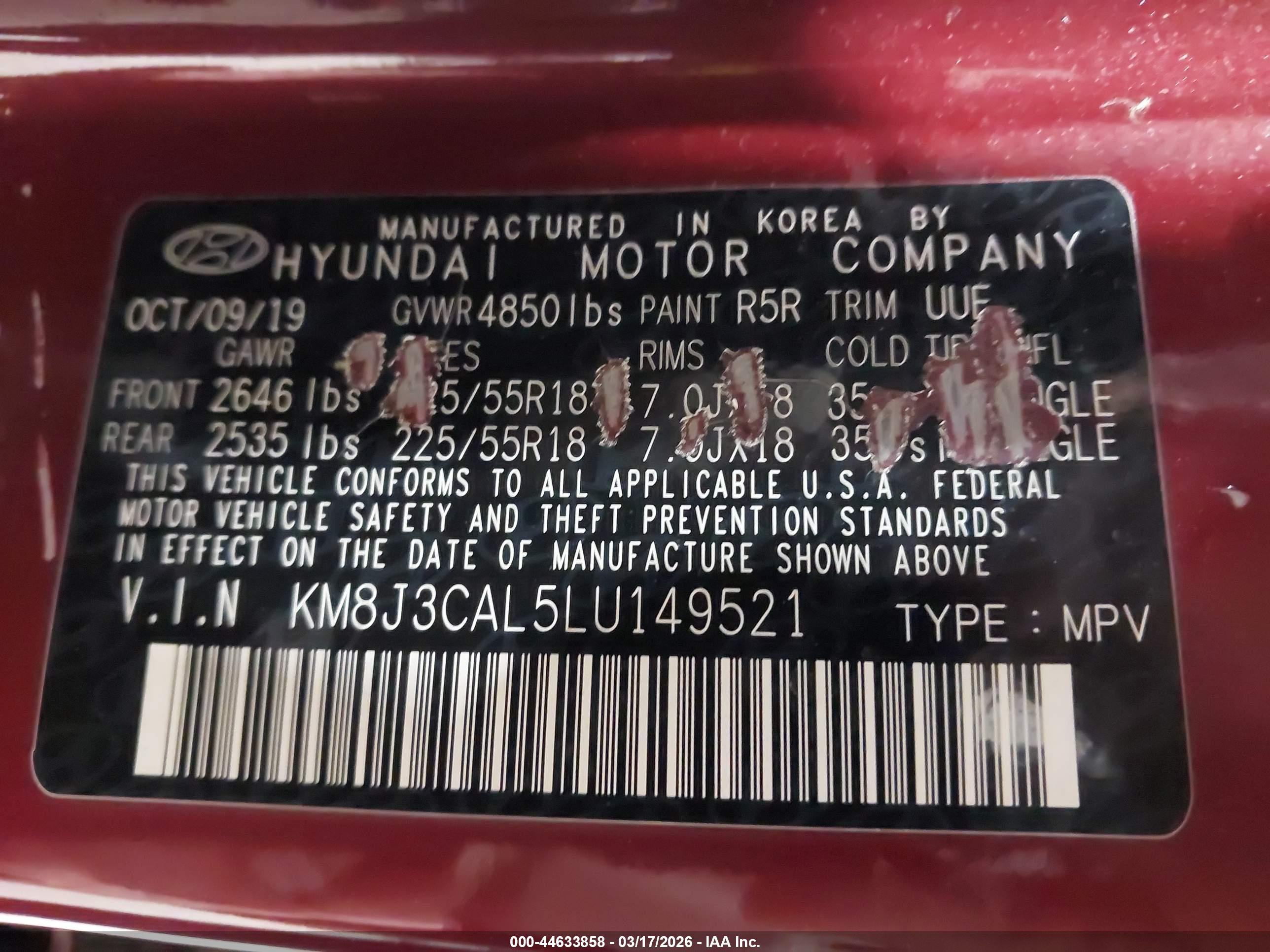HYUNDAI TUCSON image 9