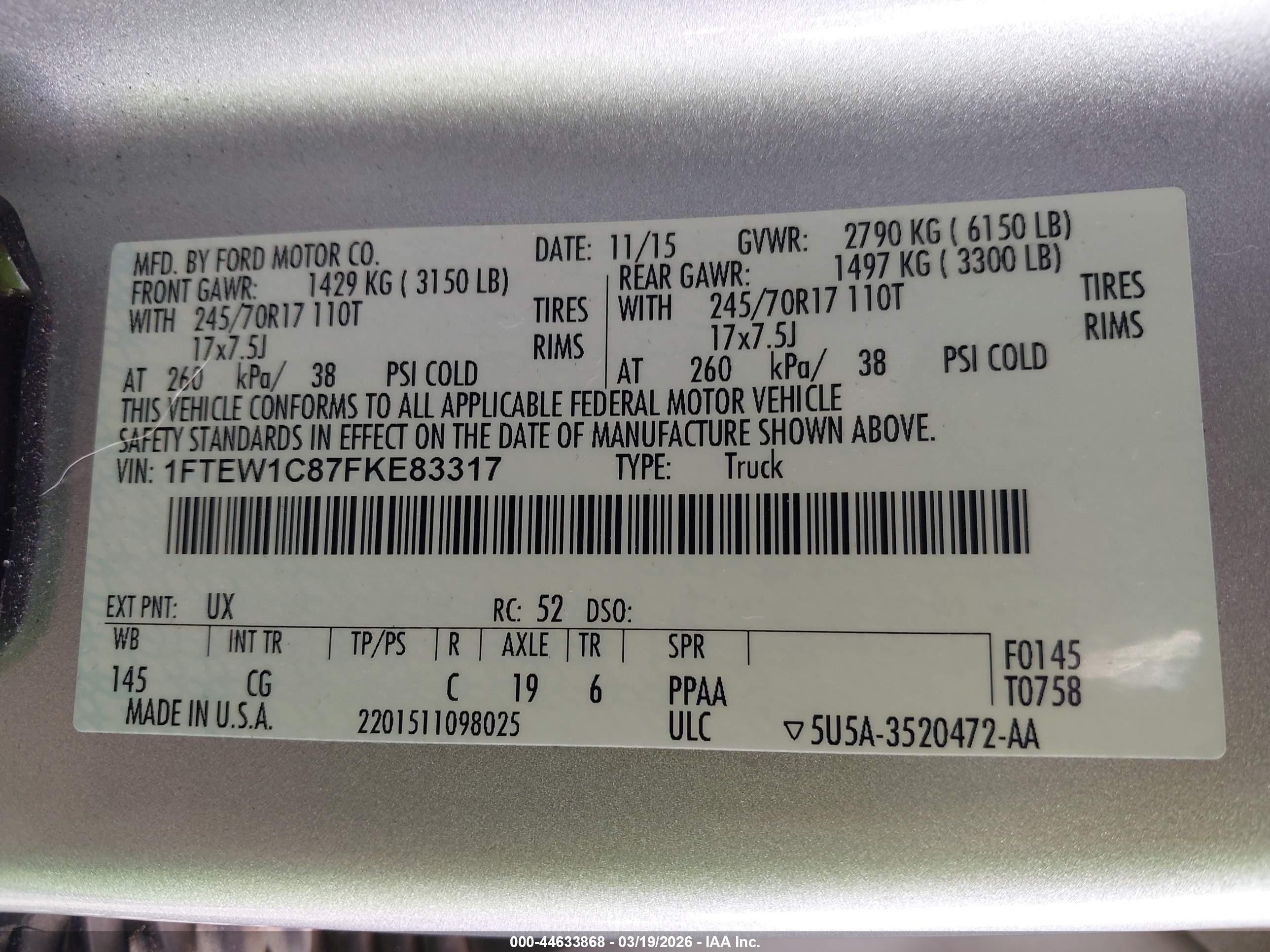 FORD F-150 image 9
