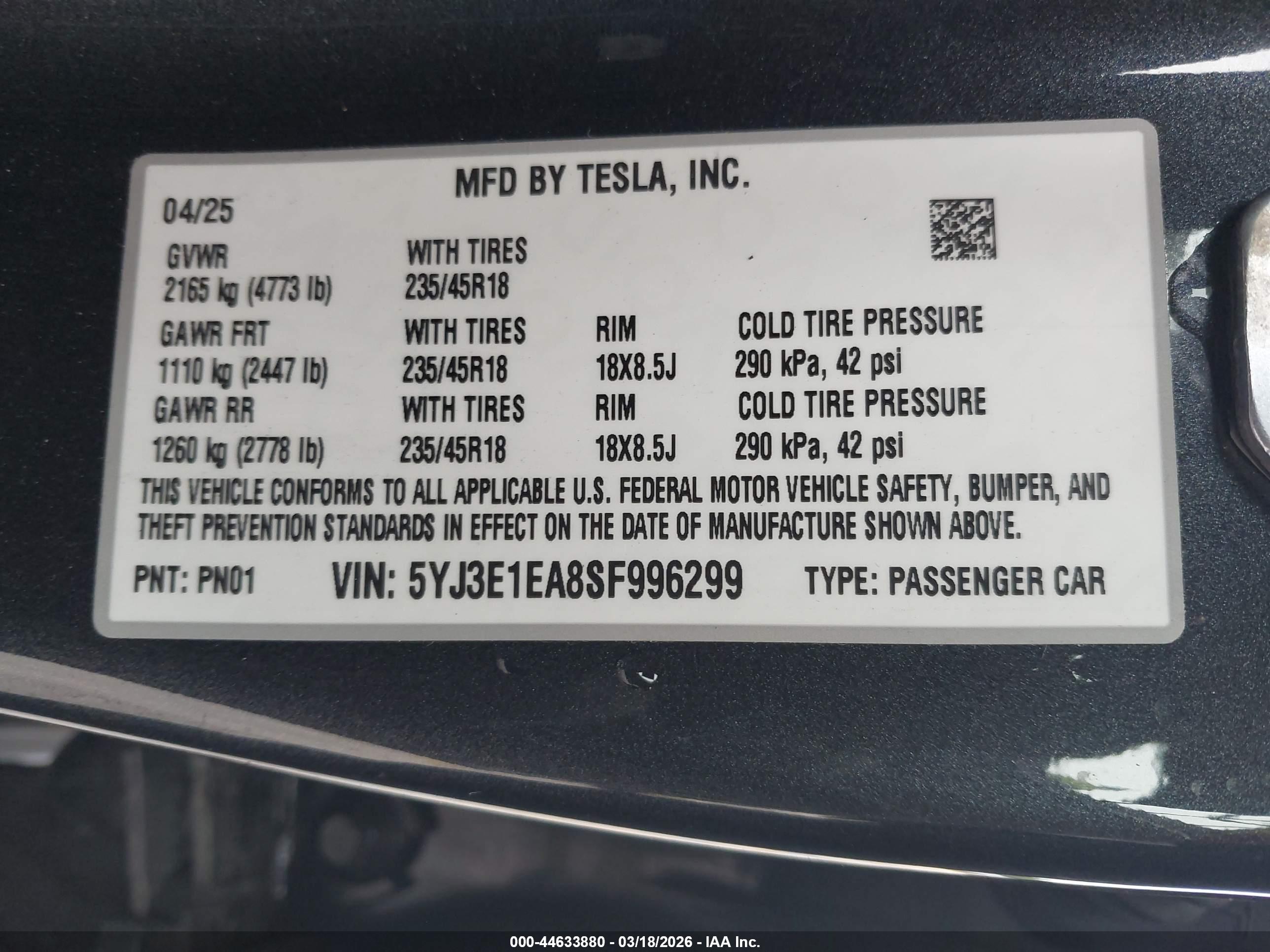 TESLA MODEL image 9