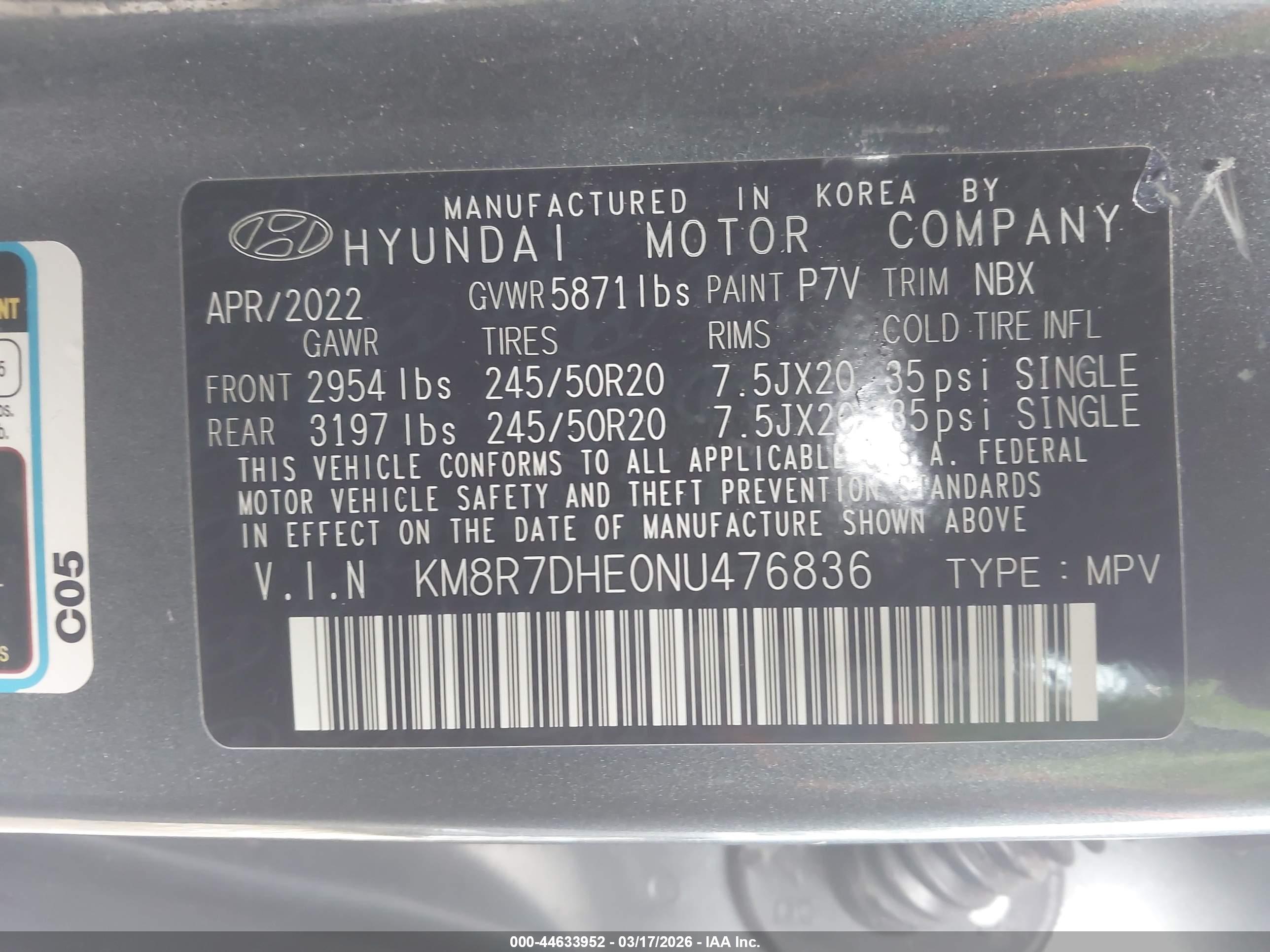 HYUNDAI PALISADE image 9