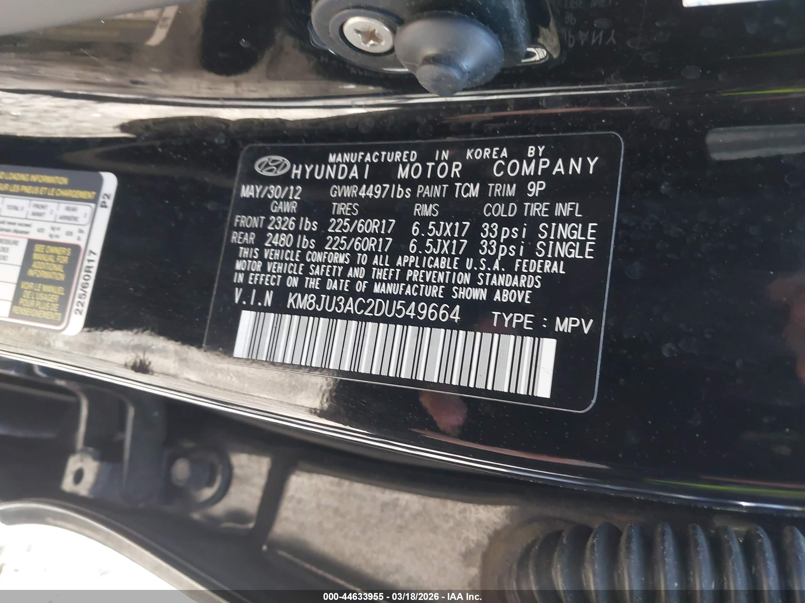 HYUNDAI TUCSON image 9