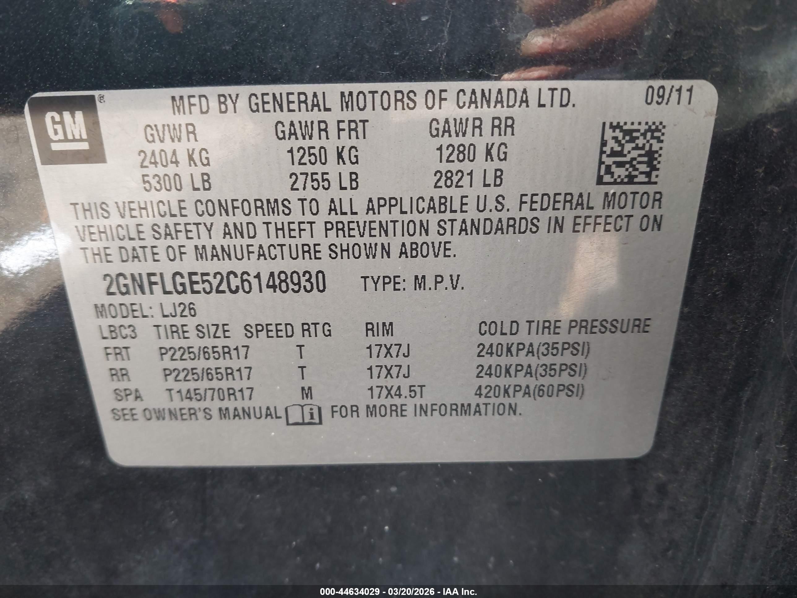 CHEVROLET EQUINOX image 9