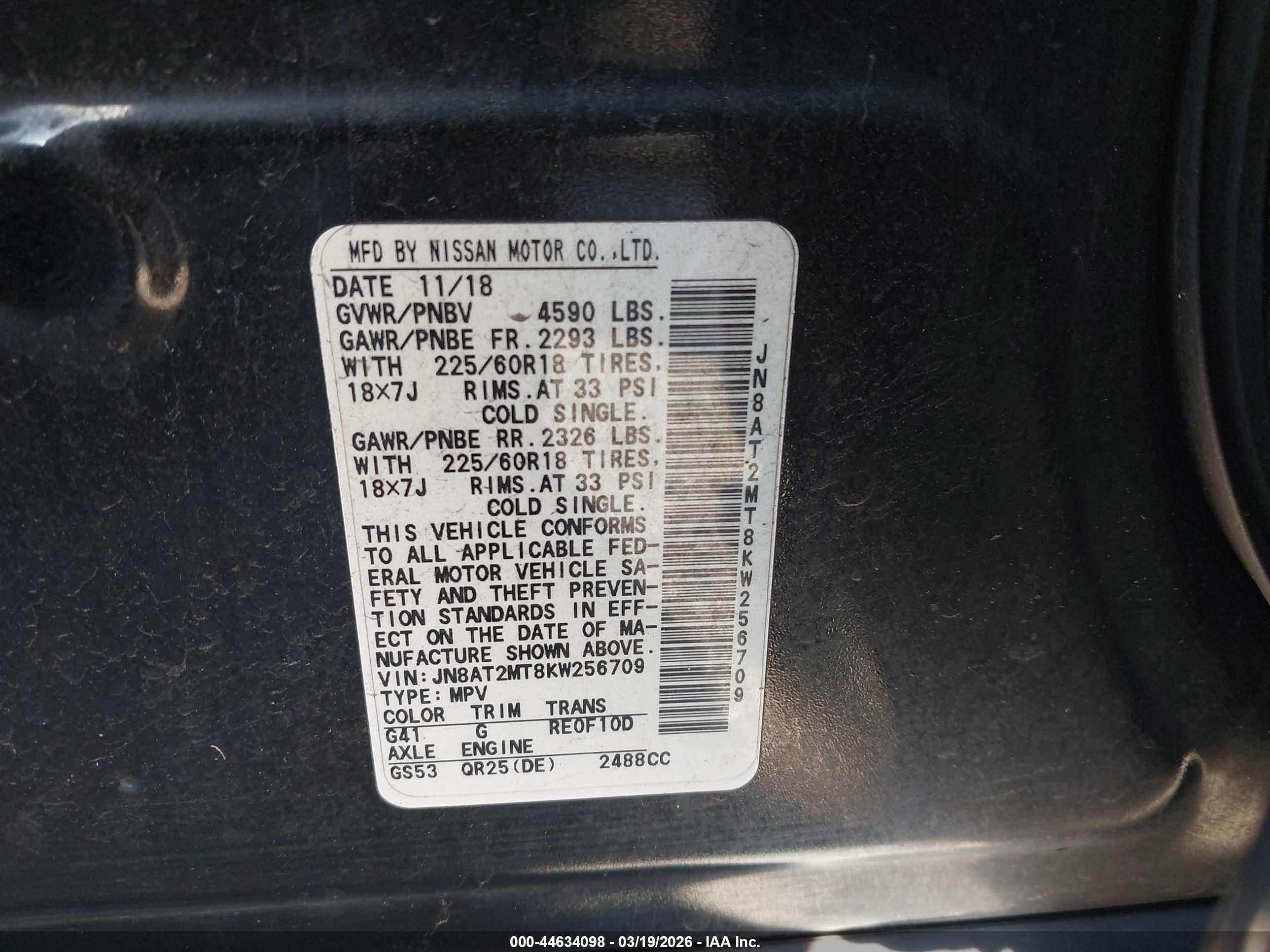 NISSAN ROGUE image 9