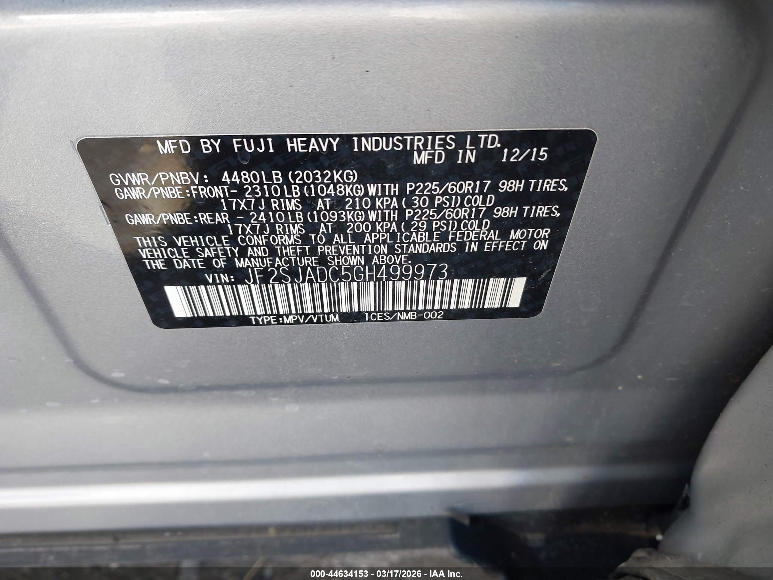 SUBARU FORESTER image 9