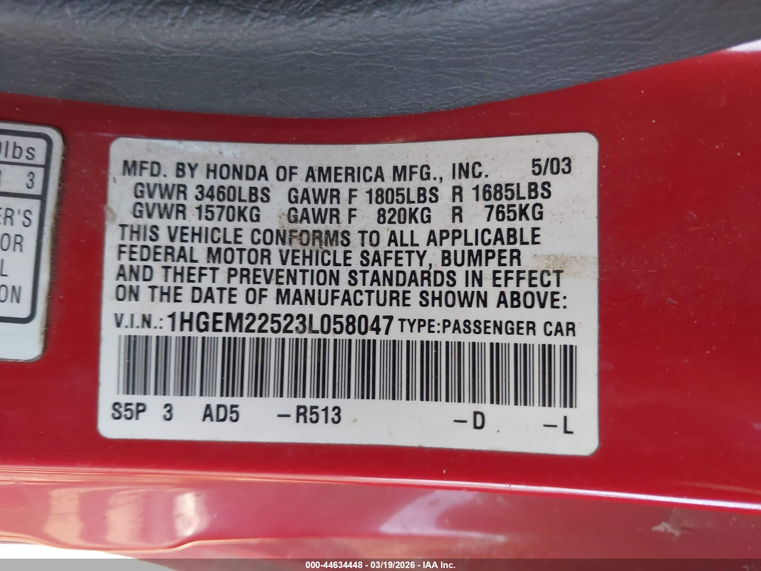 HONDA CIVIC image 9