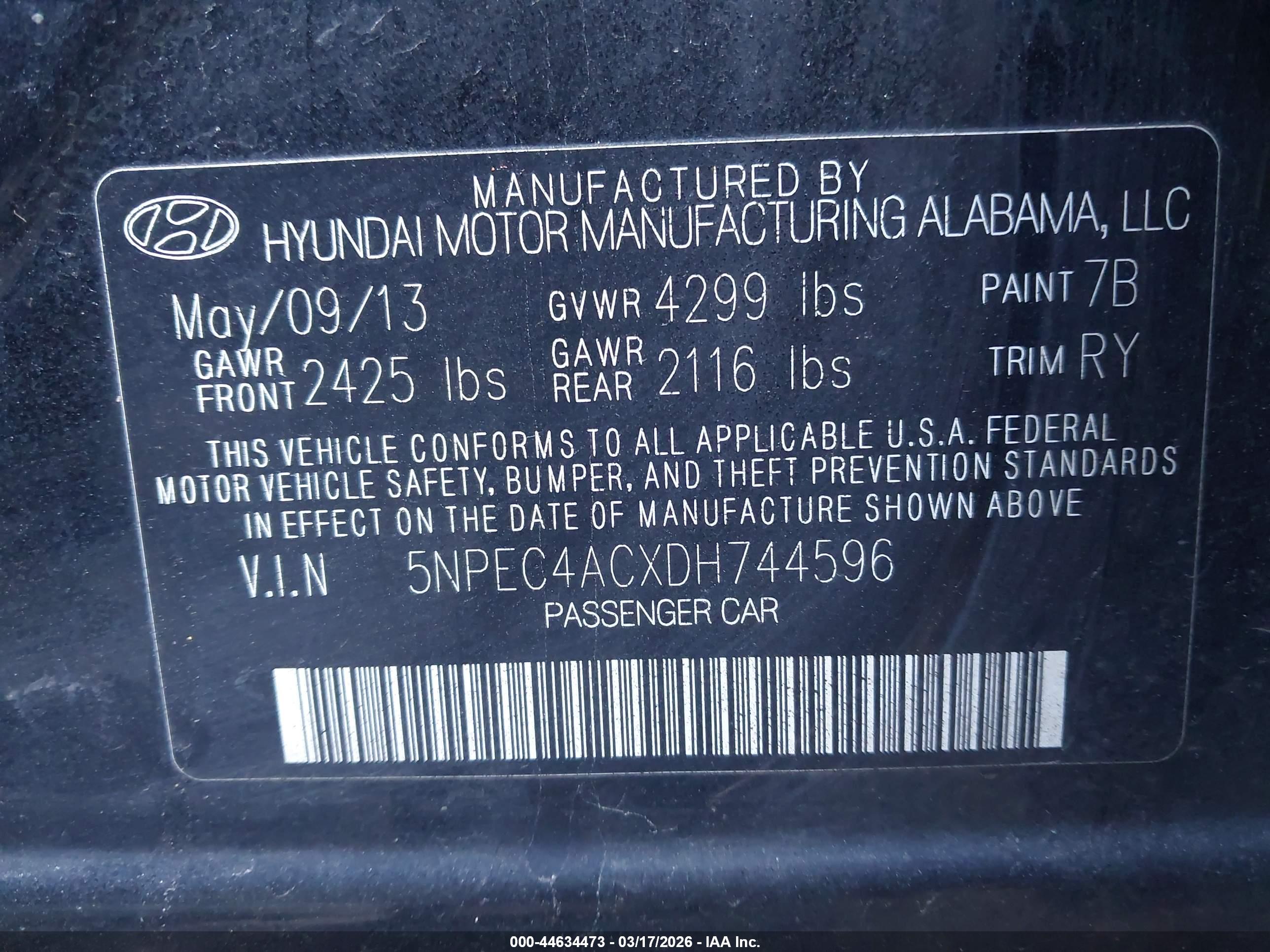 HYUNDAI SONATA image 9