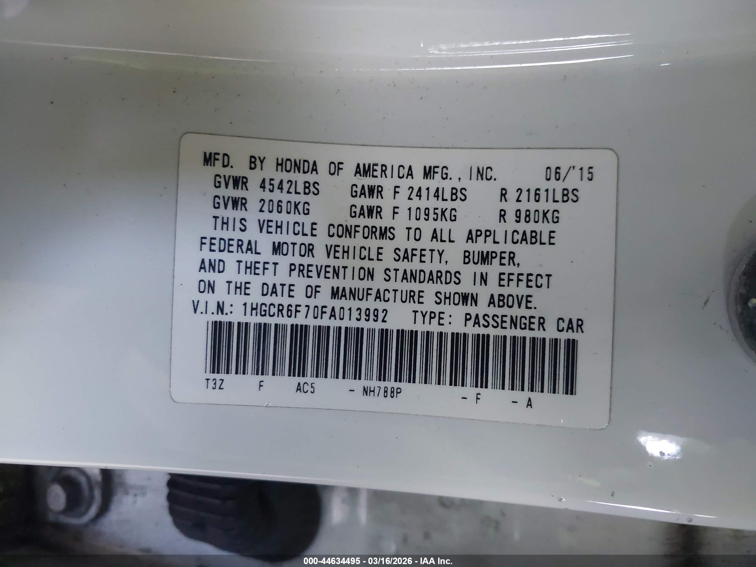 HONDA ACCORD image 9