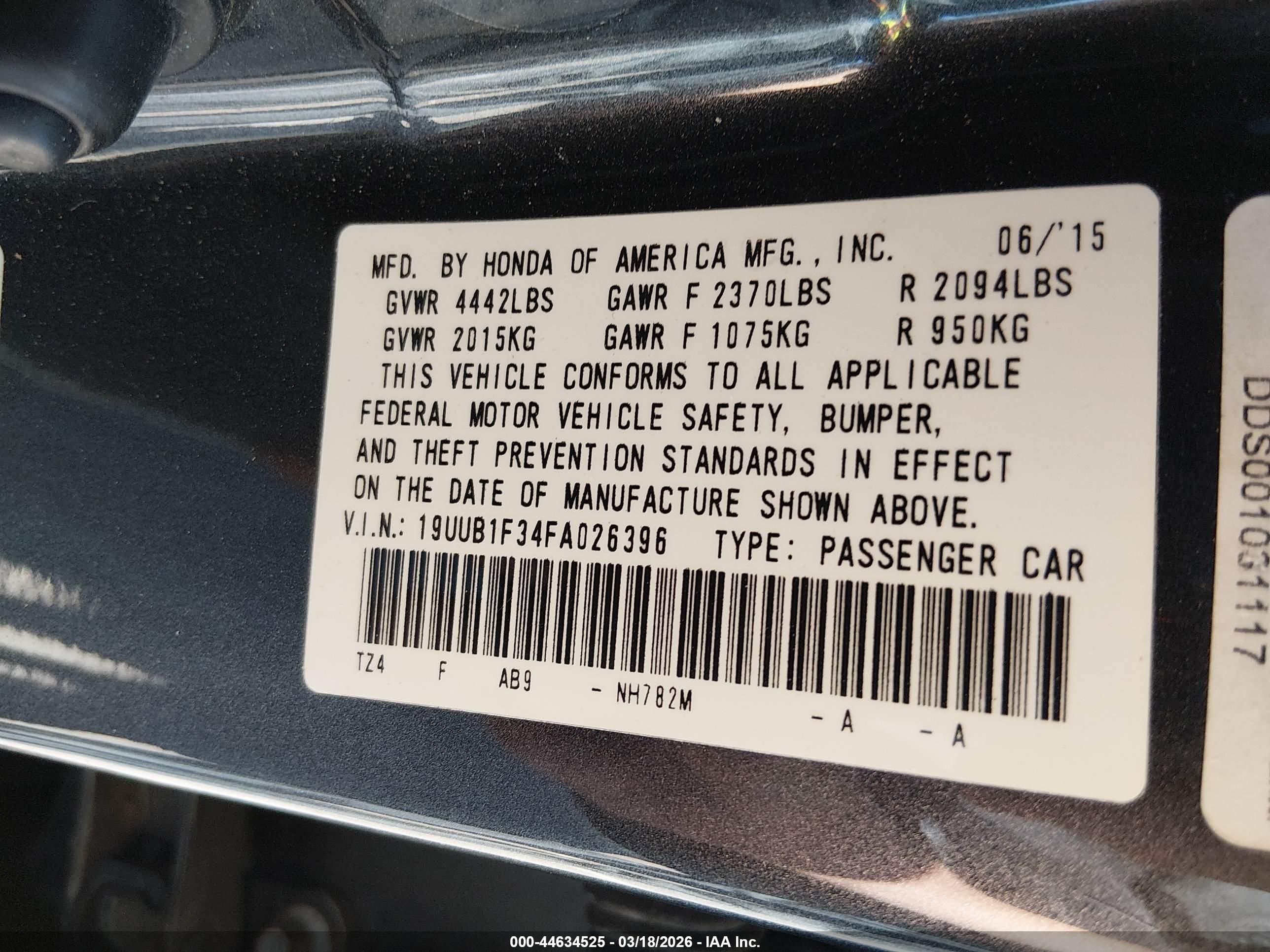 ACURA TLX image 9