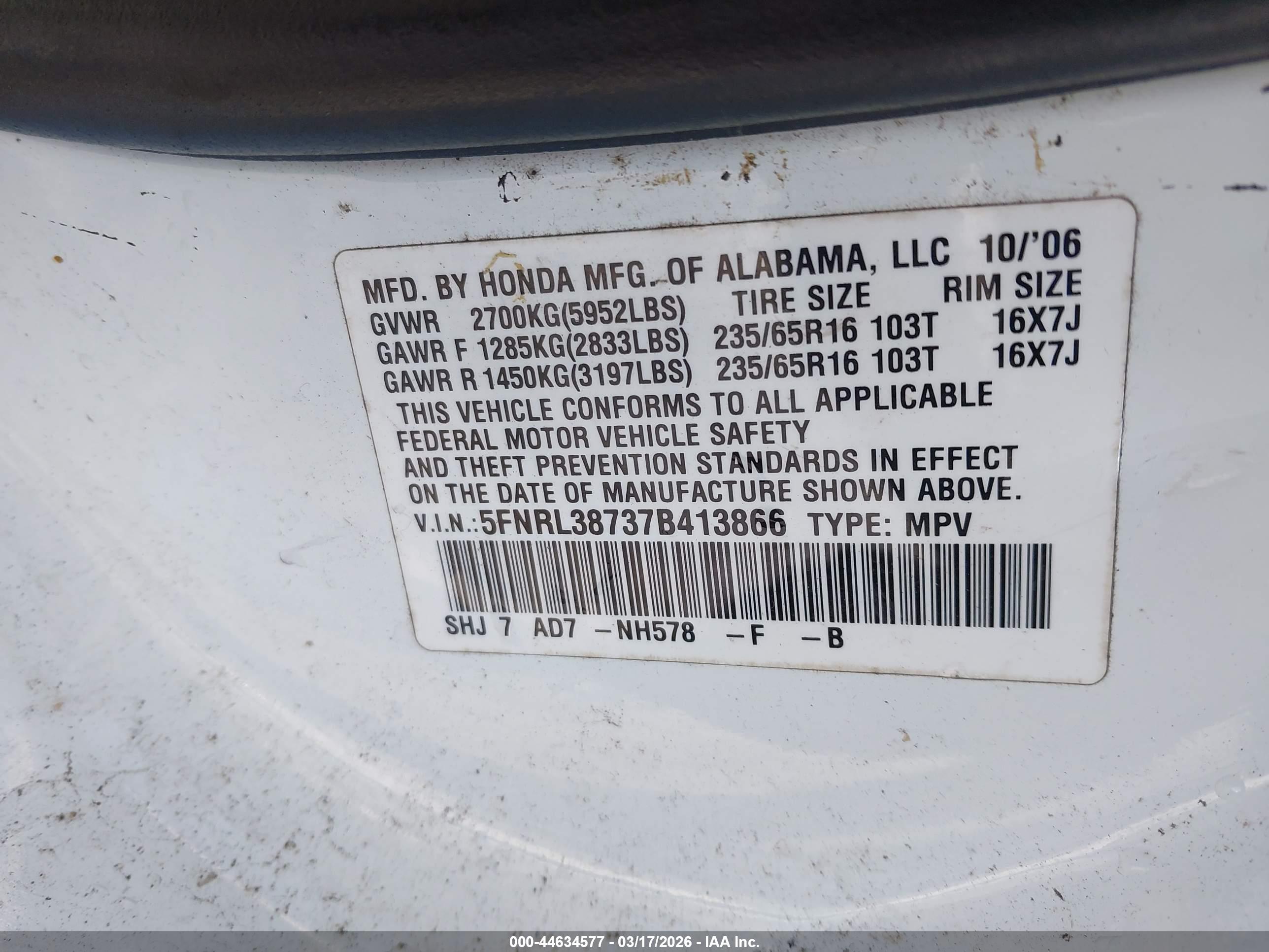HONDA ODYSSEY image 9