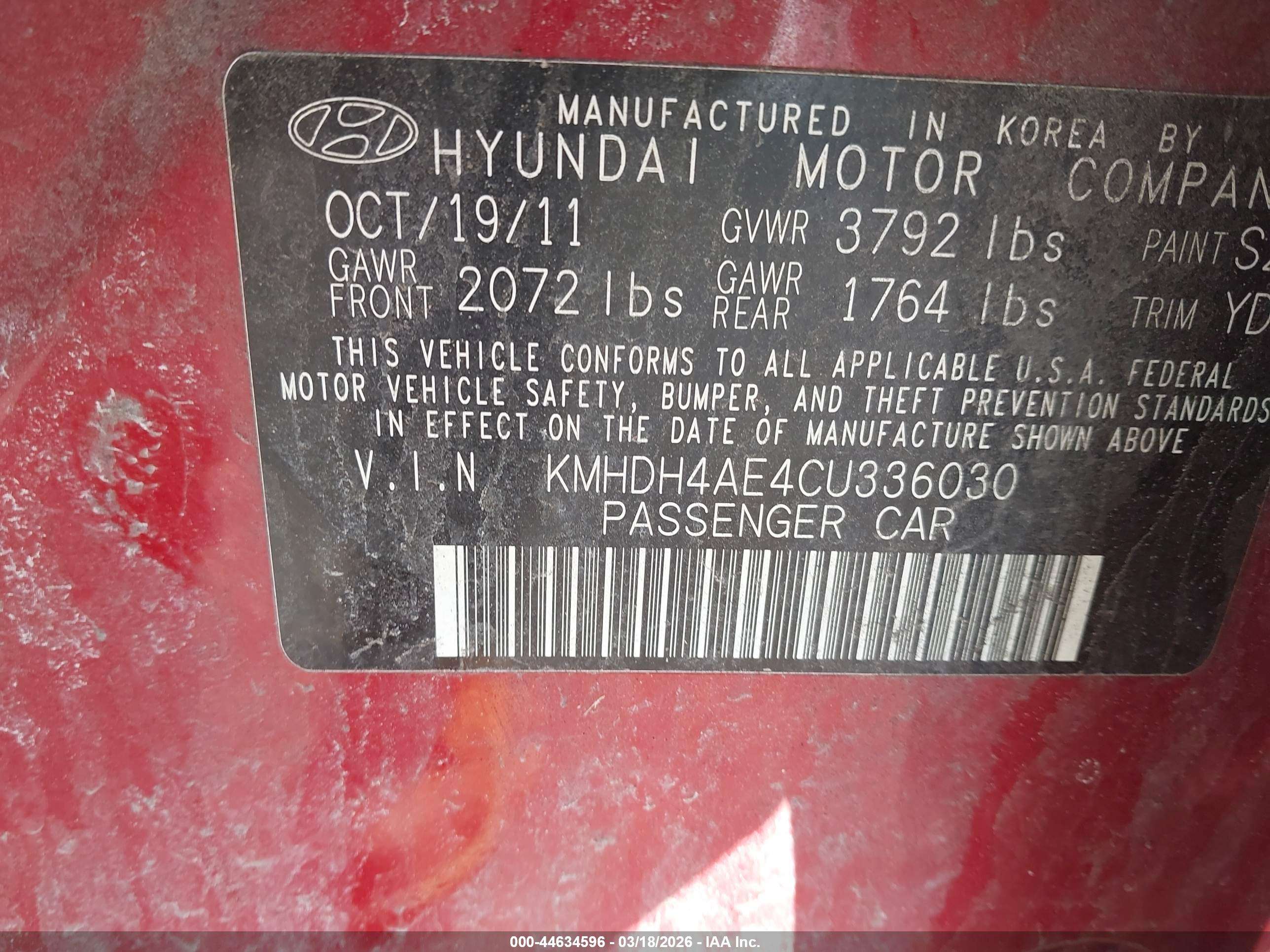 HYUNDAI ELANTRA image 9