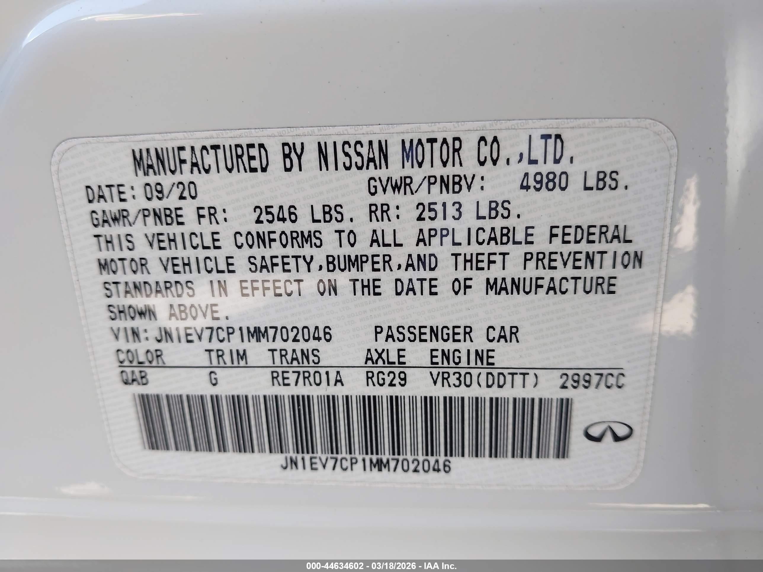 INFINITI Q50 image 9