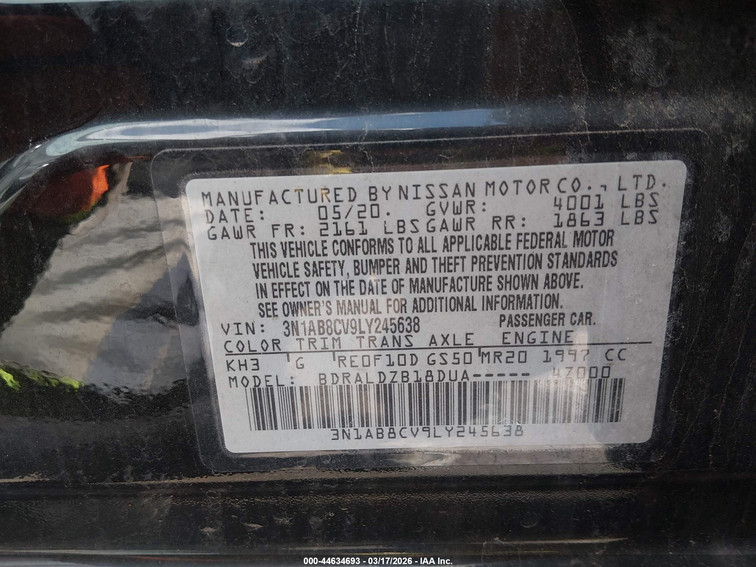 NISSAN SENTRA image 9