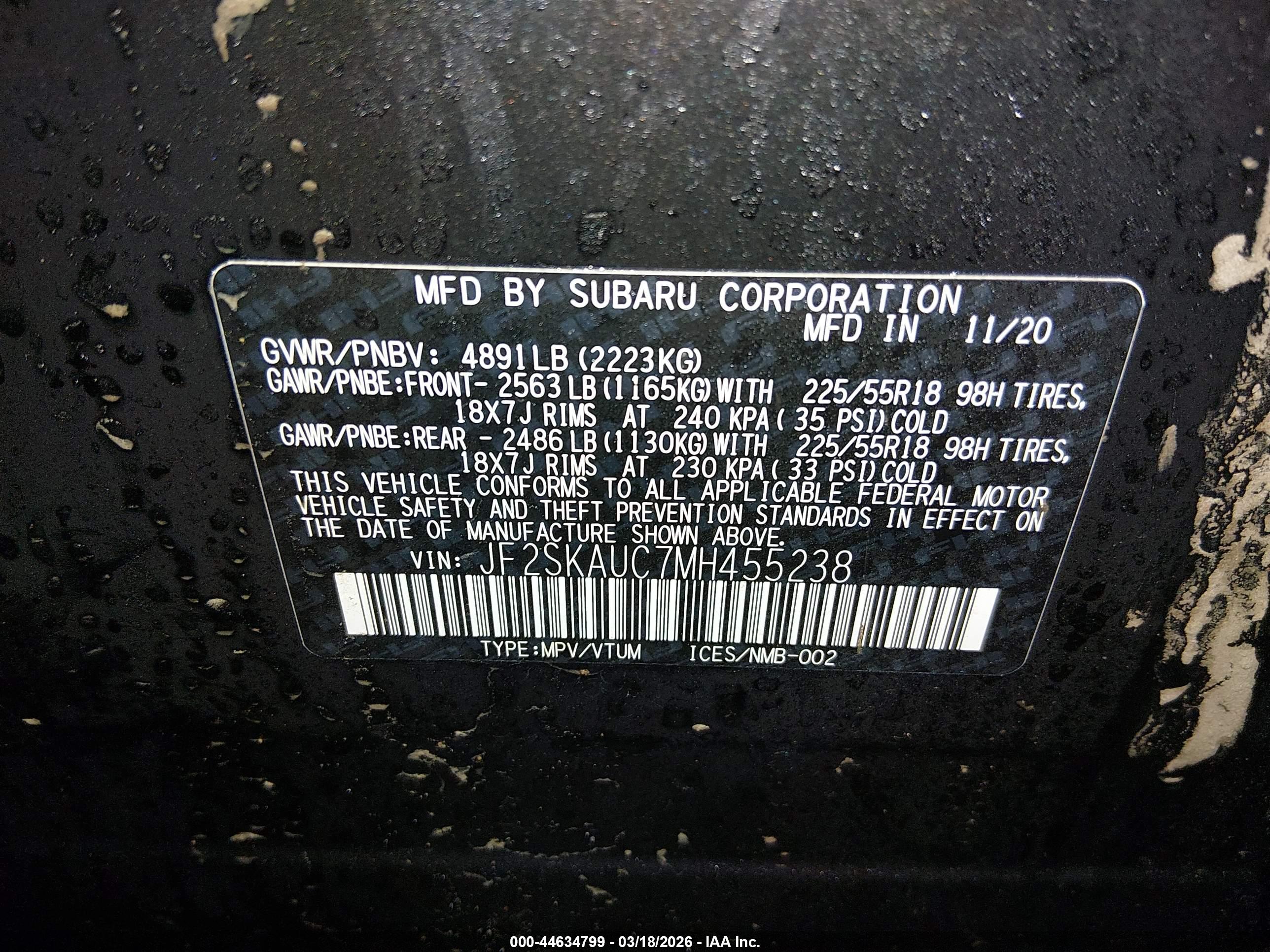 SUBARU FORESTER image 9