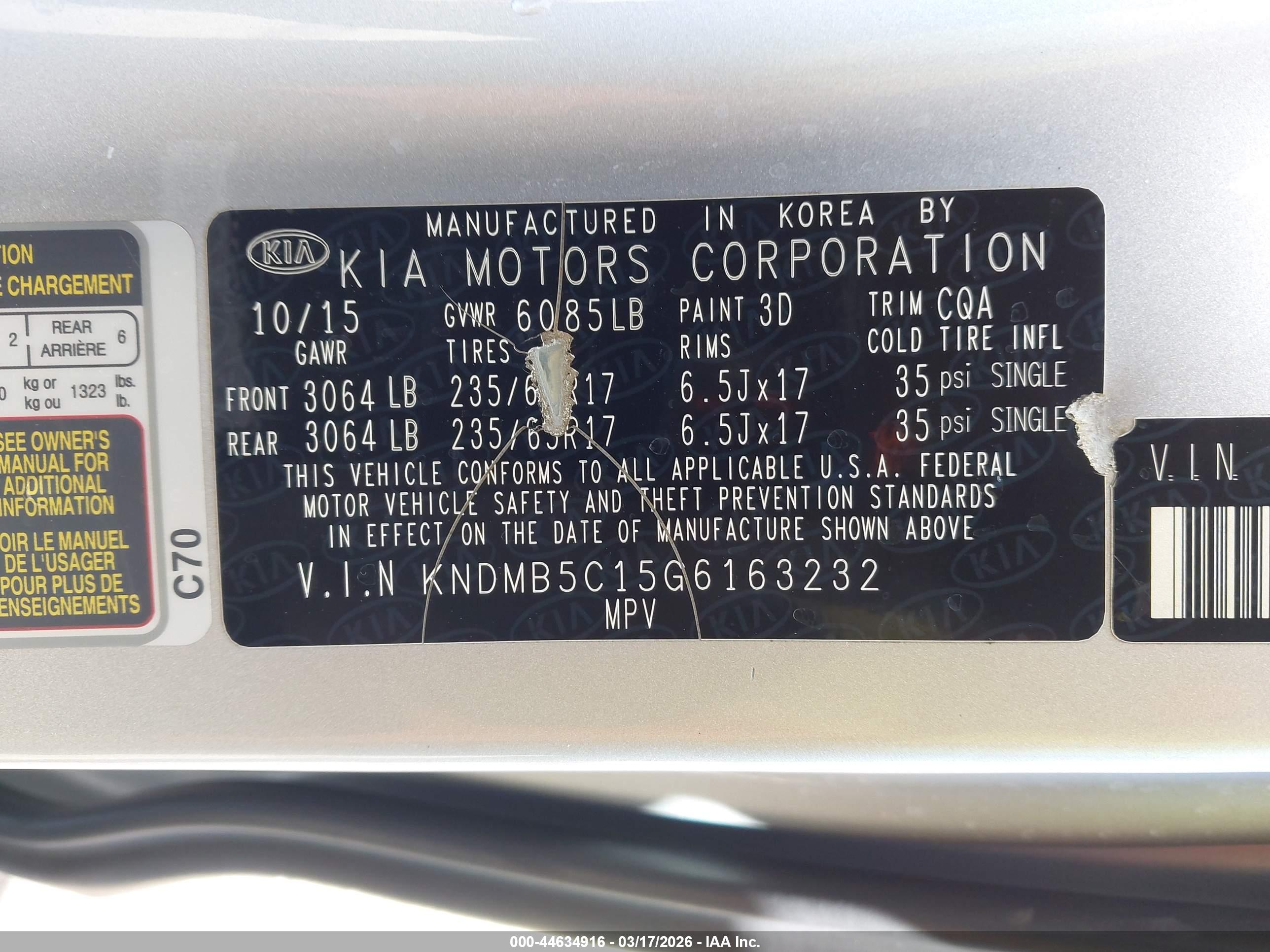 KIA SEDONA image 9