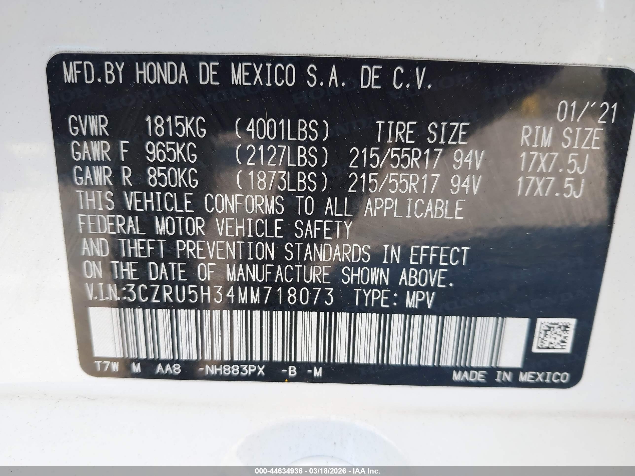 HONDA HR-V image 9
