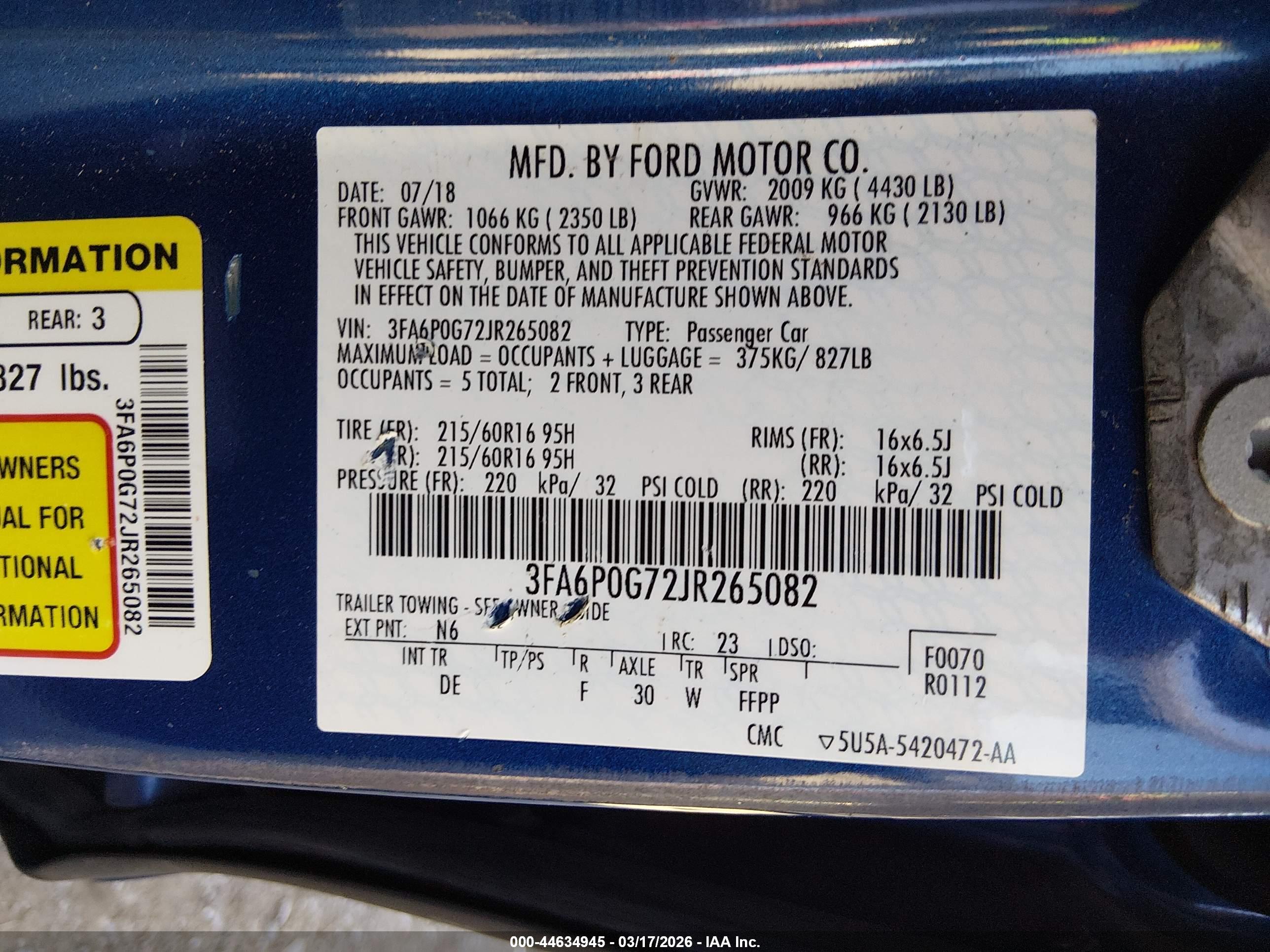 FORD FUSION image 9
