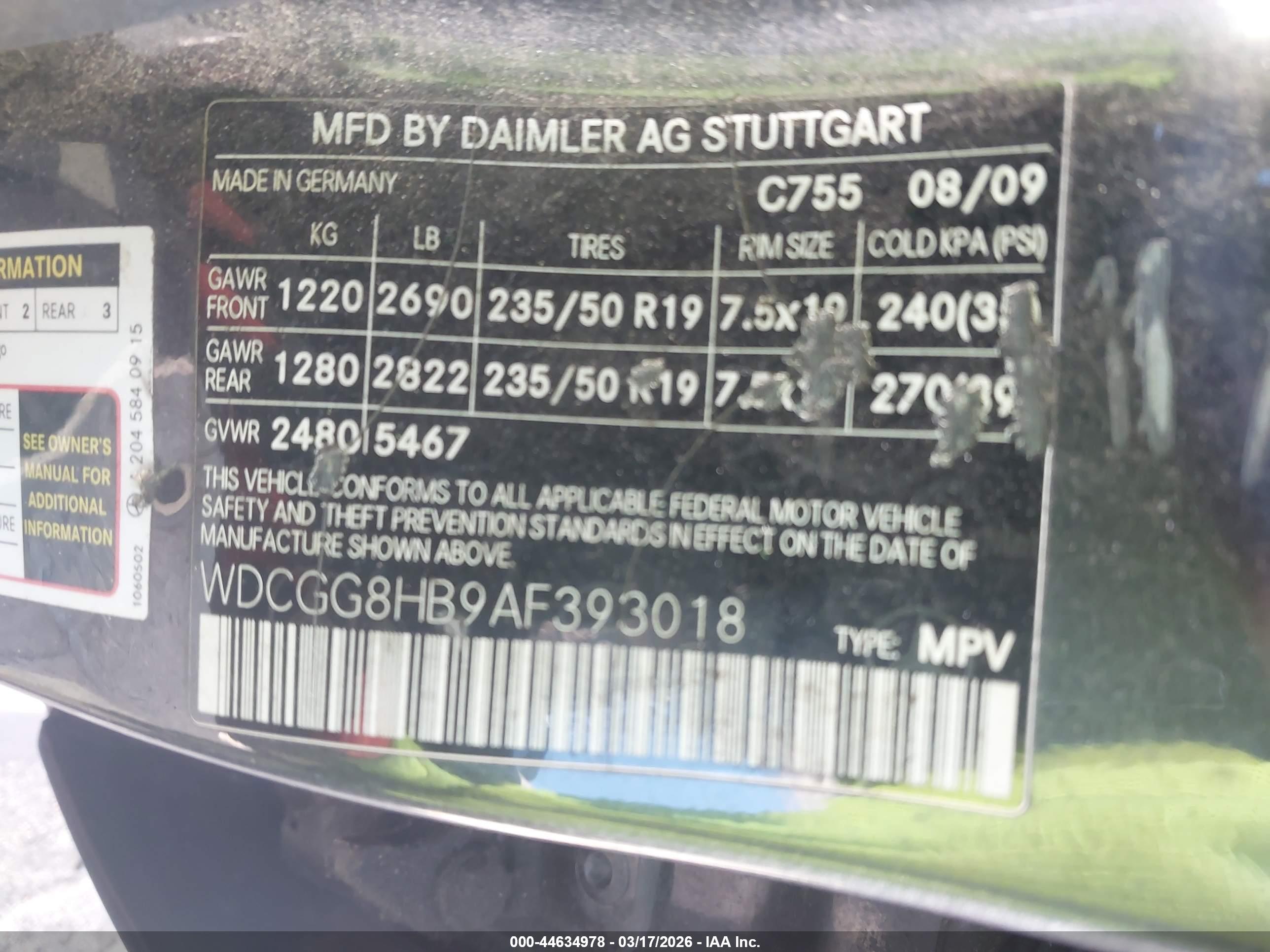MERCEDES-BENZ GLK image 9