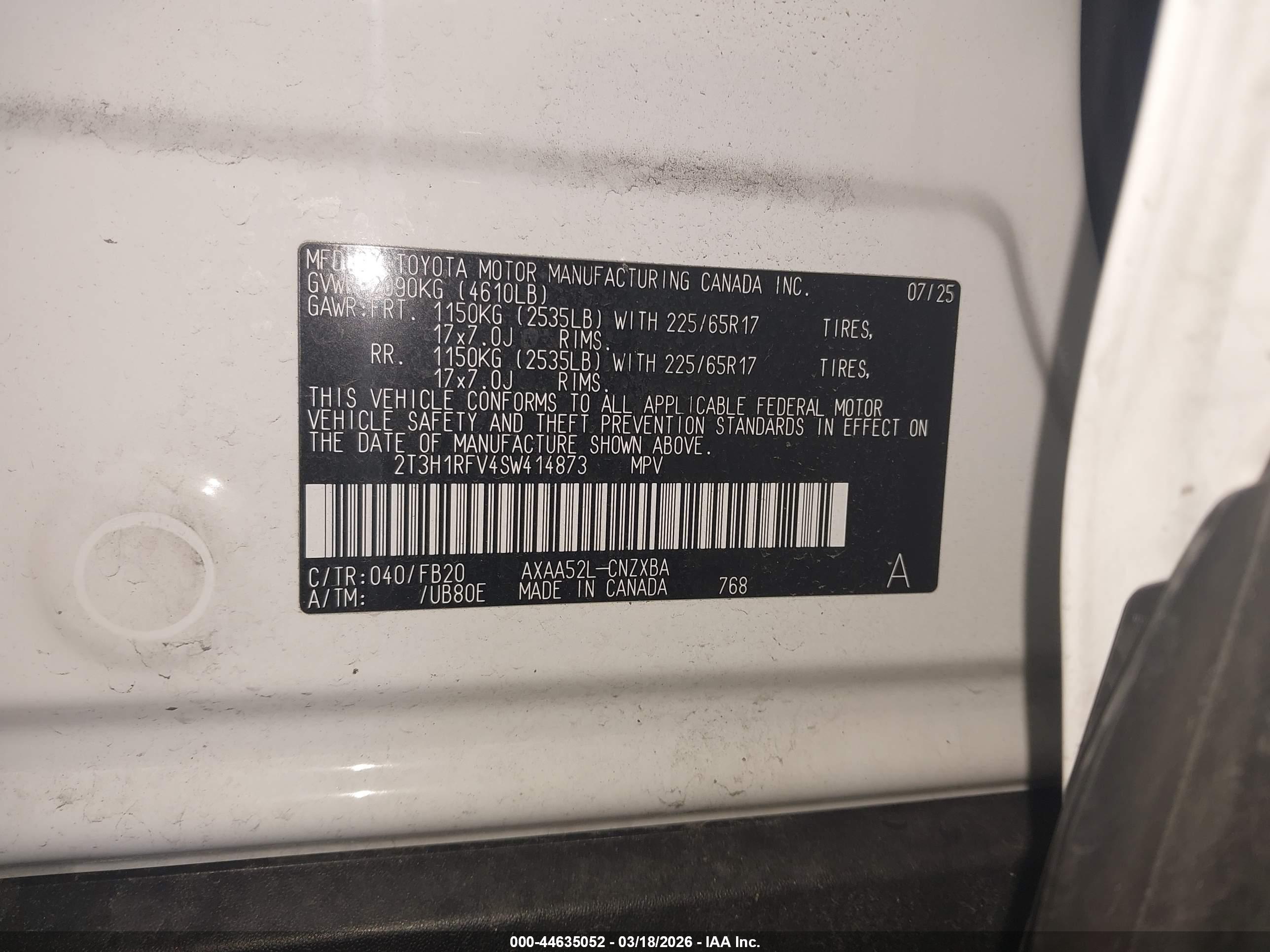 TOYOTA RAV4 image 9