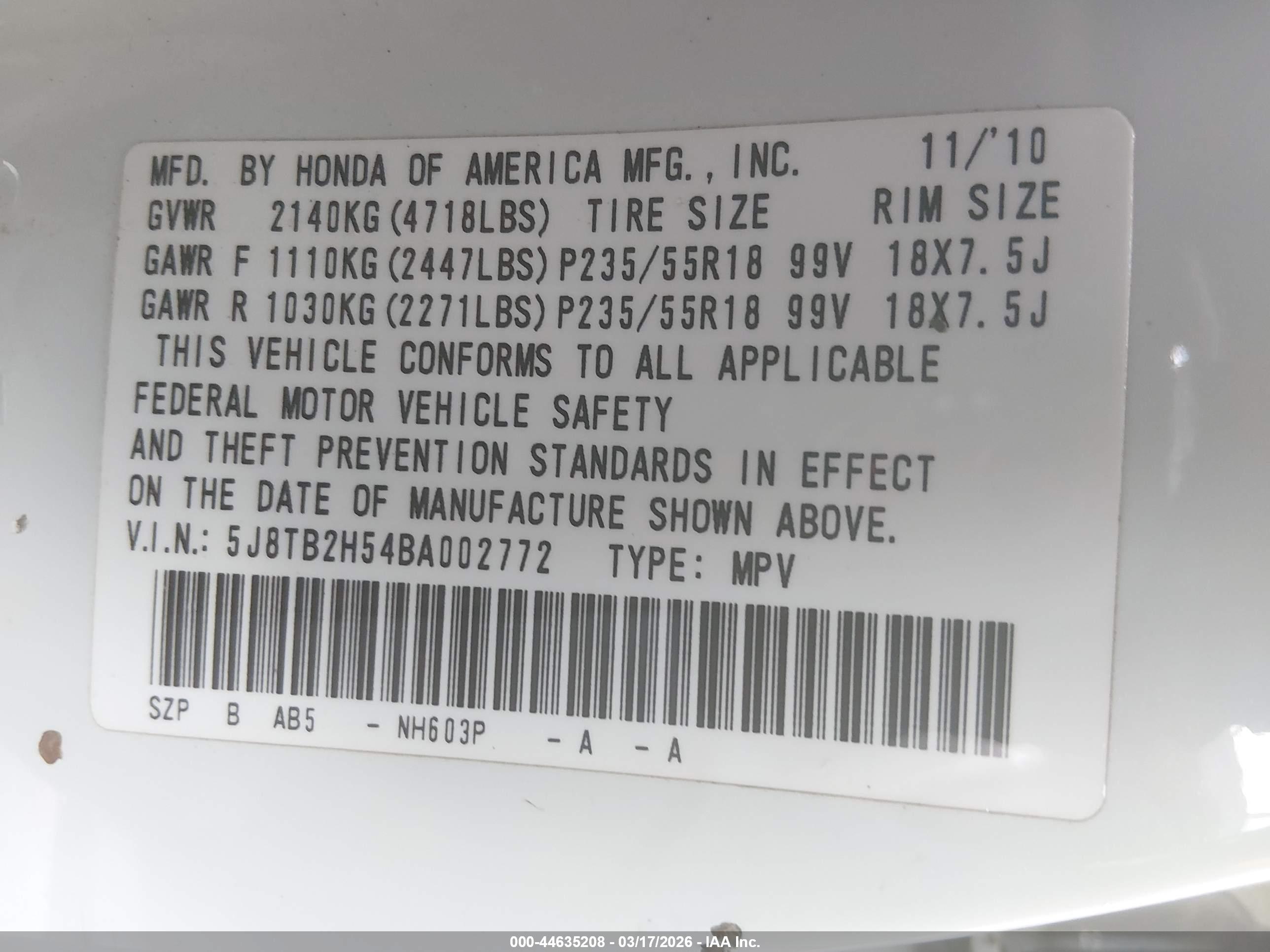 ACURA RDX image 9